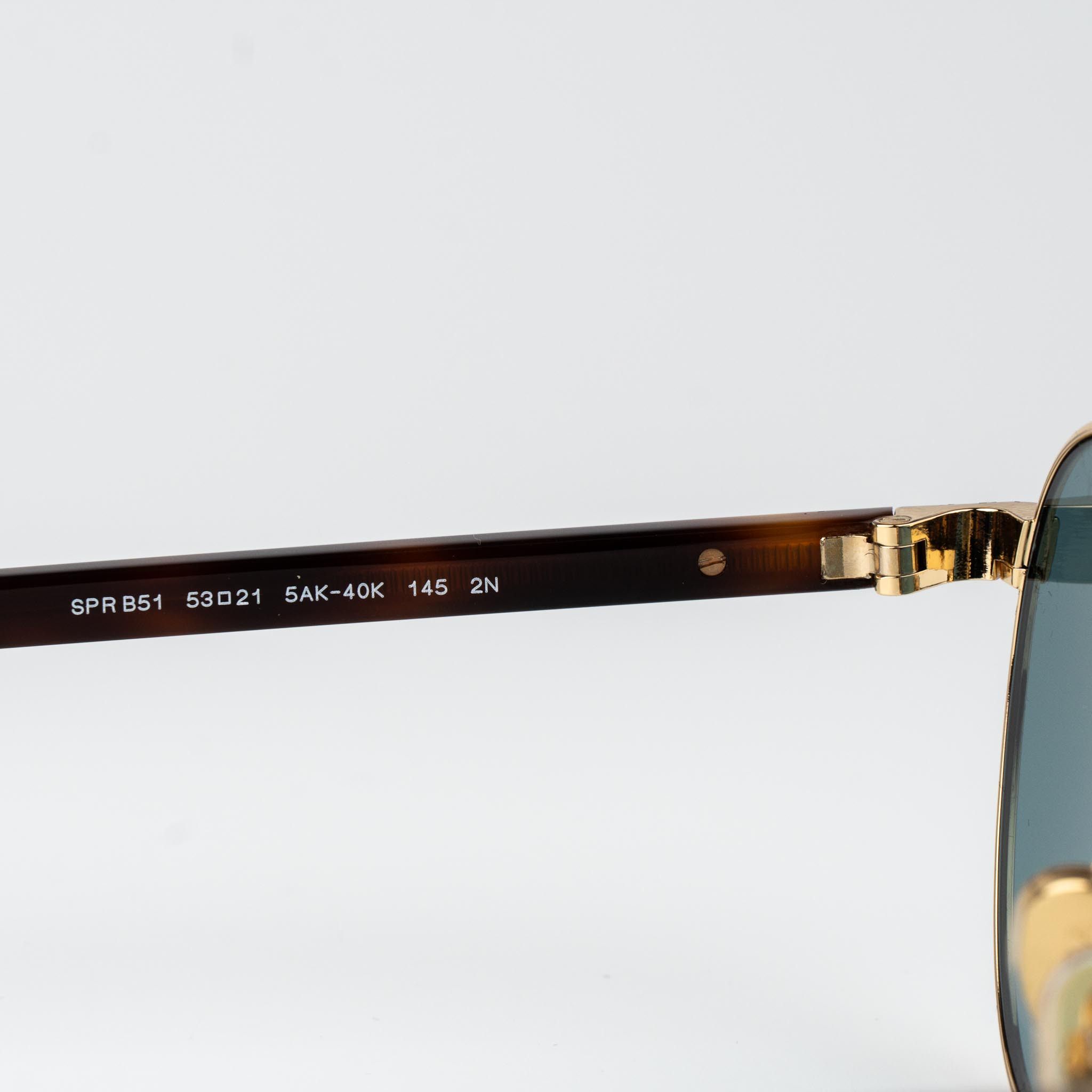 Prada Prada Women Sunglasses Round PRB51S 5AK40K NEW AUTHENTIC Size ONE SIZE - 9 Thumbnail