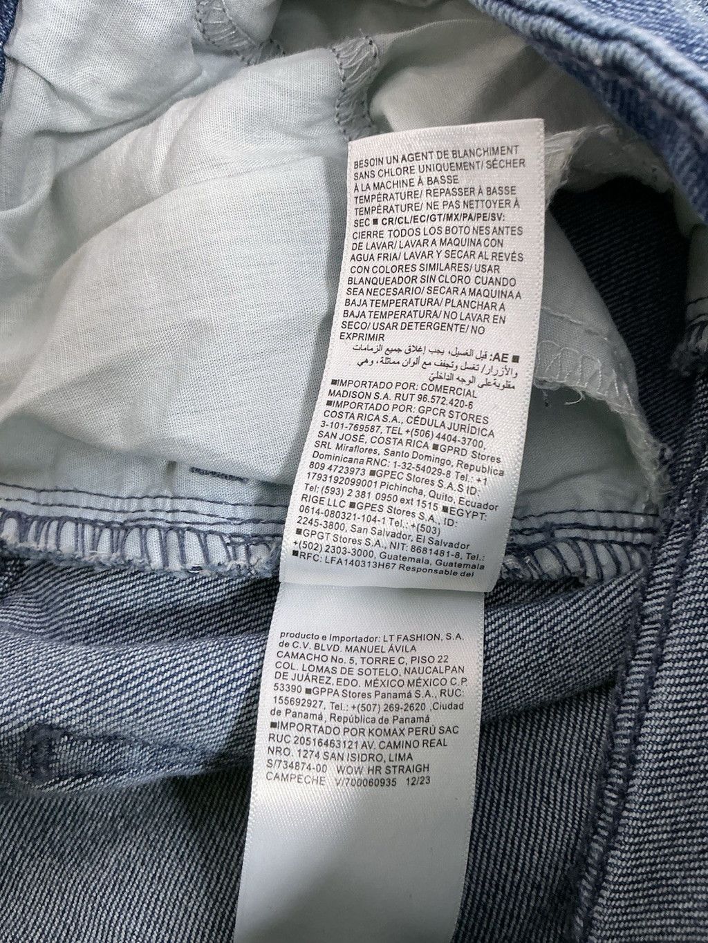 Old Navy Woman's Old Navy Wow Straight Blue Jeans Size 4 Size 27" / US 4 / IT 40 - 5 Thumbnail