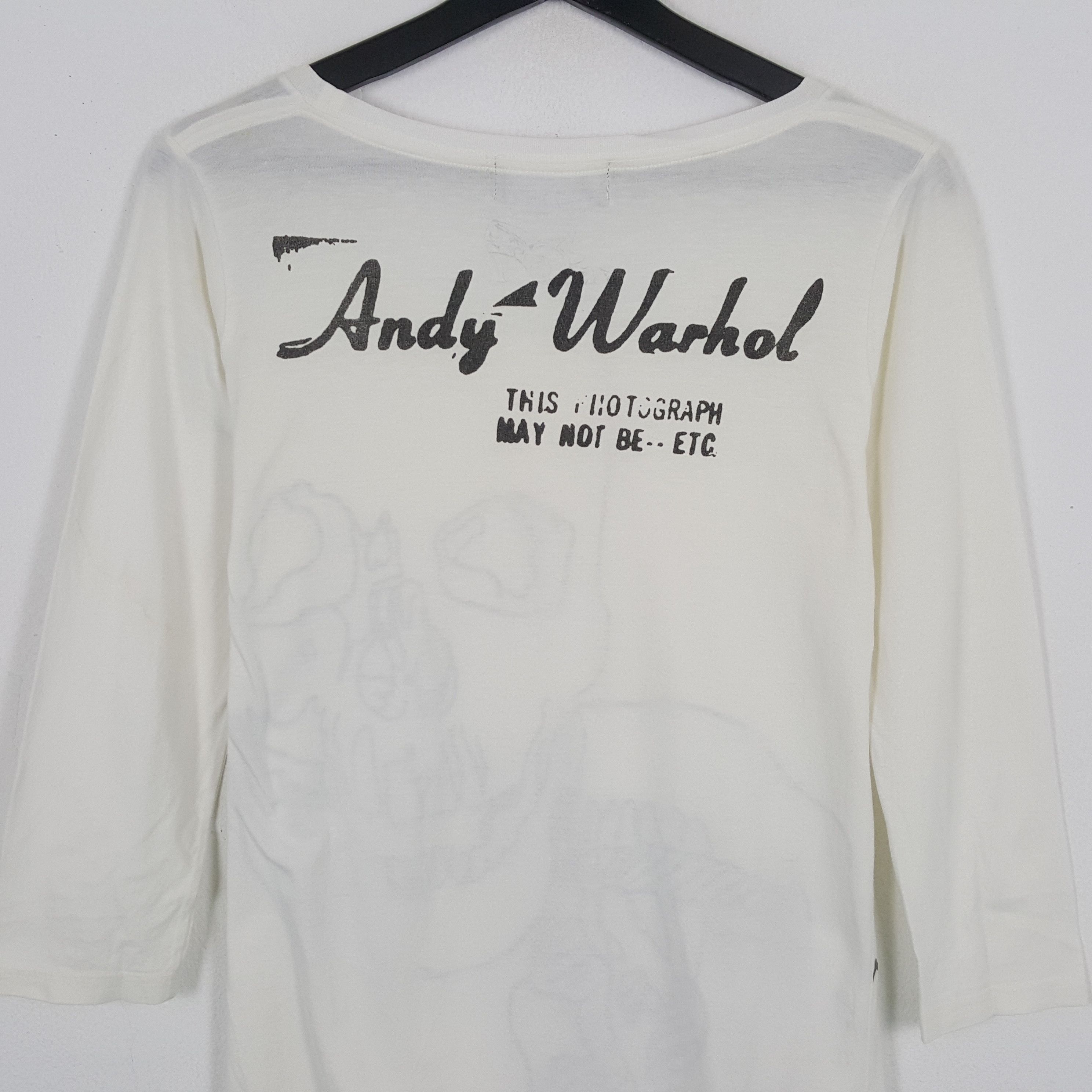 Andy Warhol ANDY WARHOL by HYSTERIC GLAMOUR Skulls Punk Style Tshirt Size S / US 4 / IT 40 - 4 Thumbnail