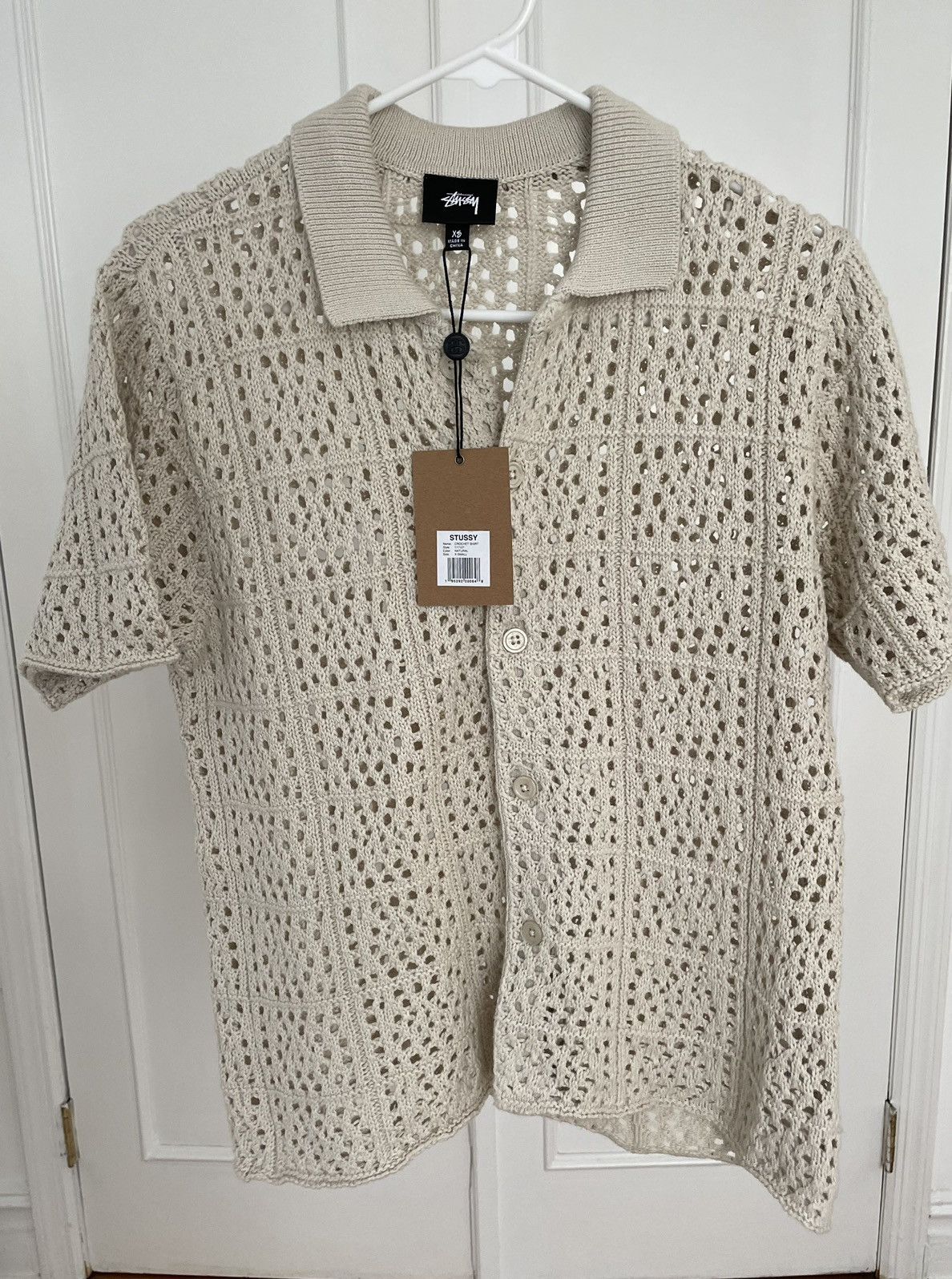 Stussy Stussy Crochet Shirt NWT | Grailed