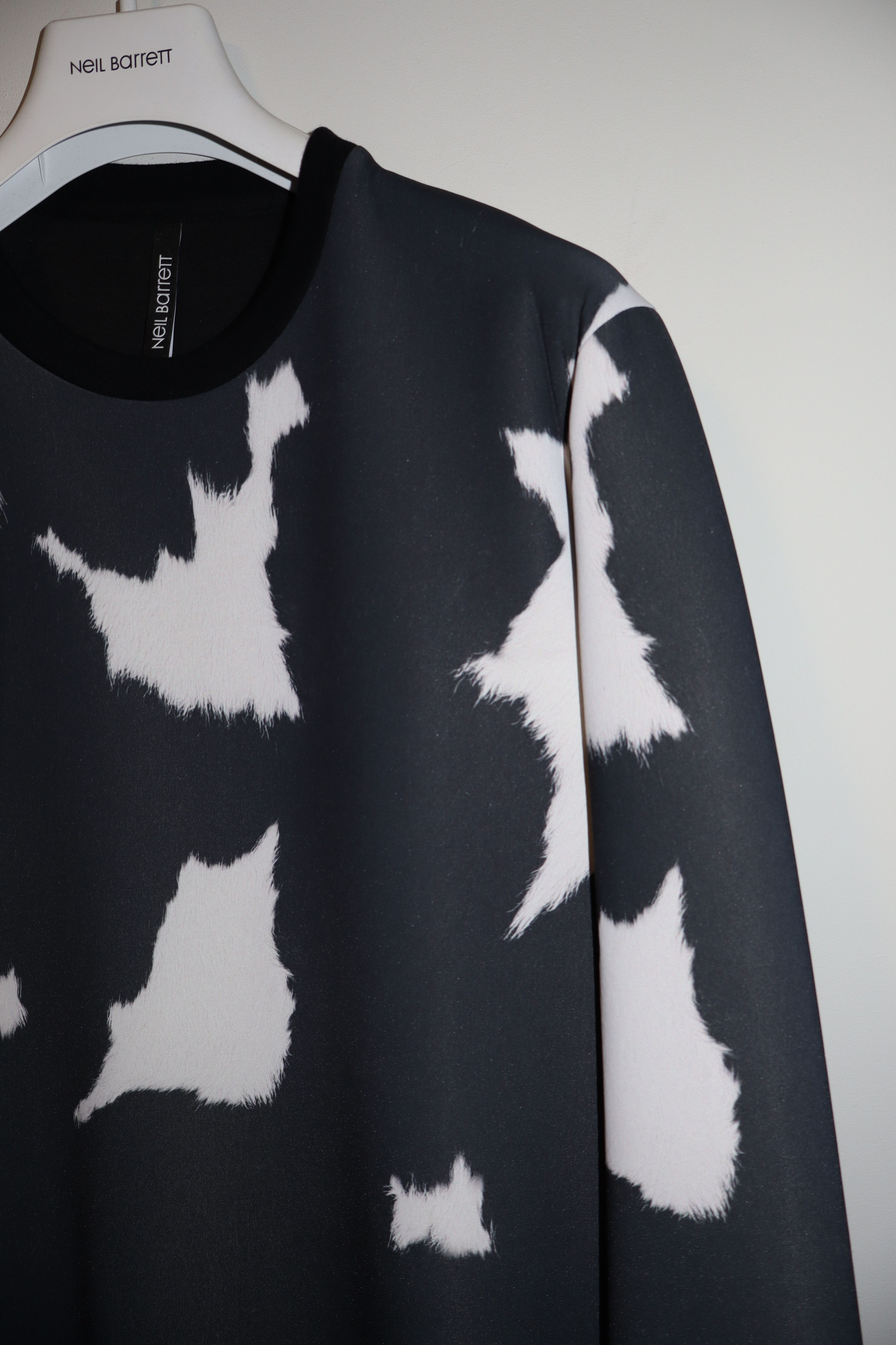 Neil Barrett Cow-flage print sweatshirt Size US M / EU 48-50 / 2 - 2 Thumbnail