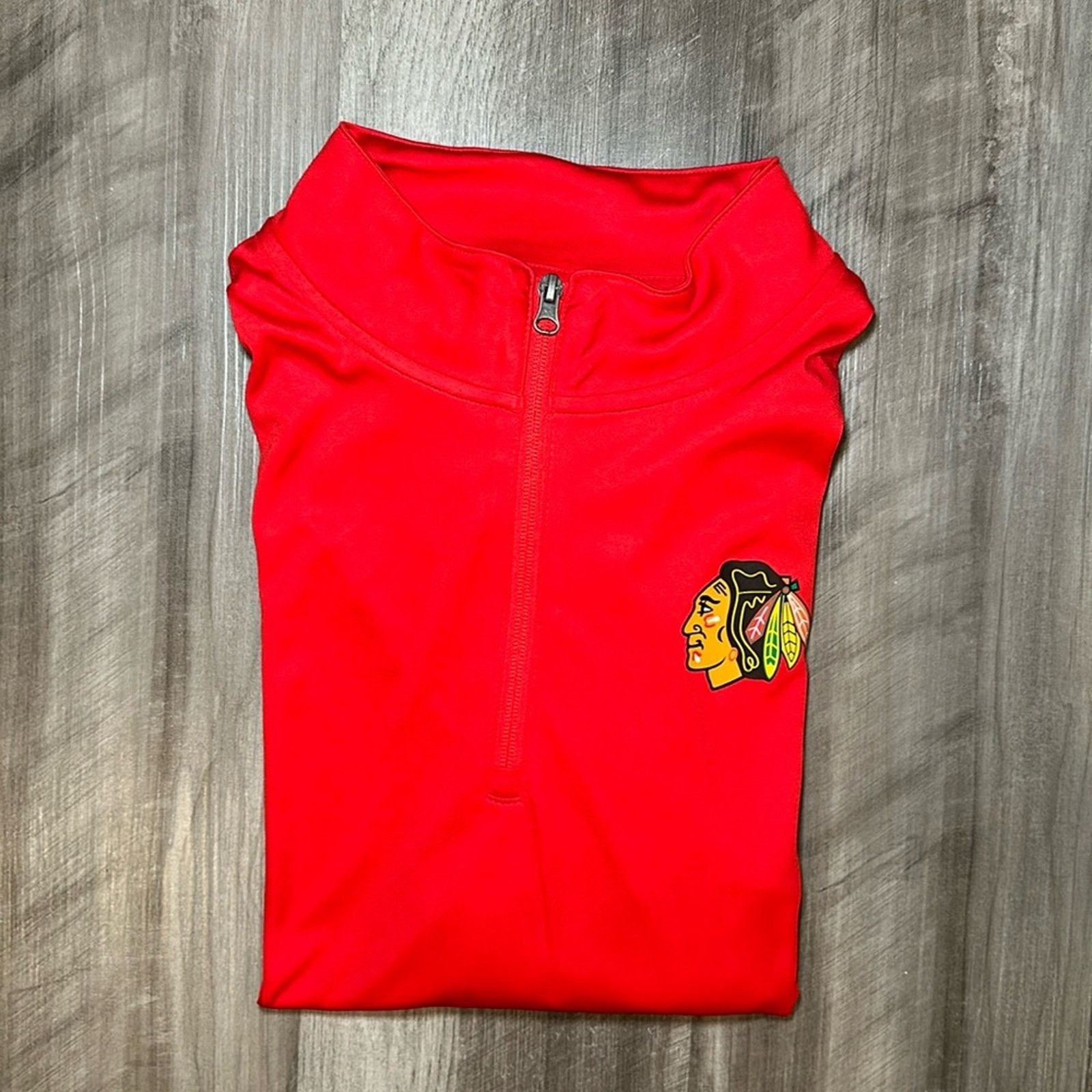 Other Chicago Blackhawks Fanatics Quarter Zip Pullover - XL Size US XL / EU 56 / 4 - 1 Thumbnail