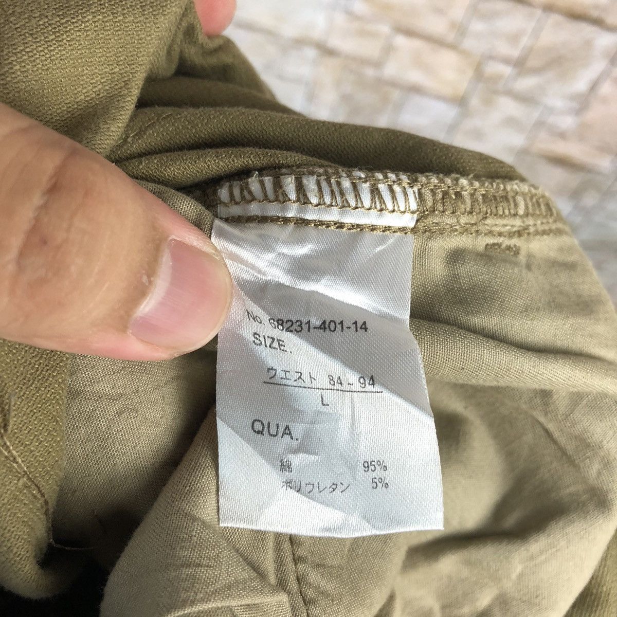 Japanese Brand Louxs Work Union Brown Cargo Multipocket Pants #A649 Size US 32 / EU 48 - 22 Thumbnail