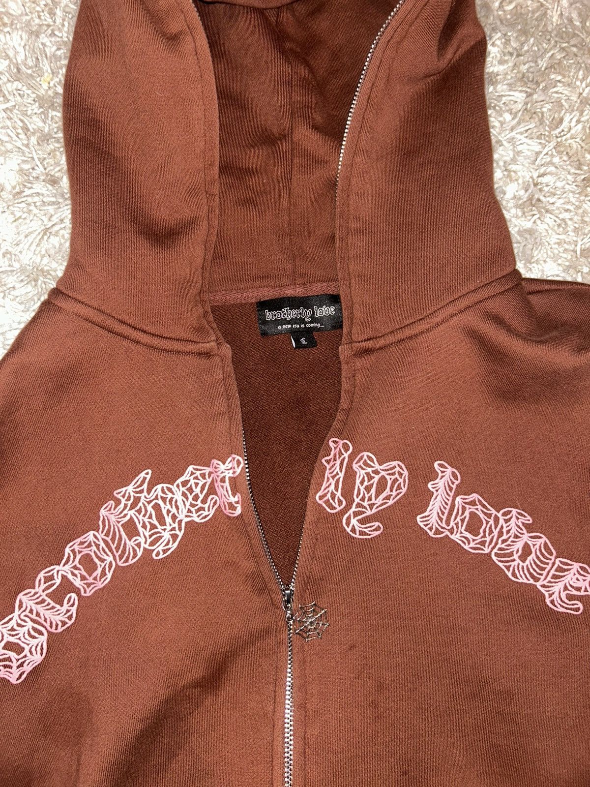 Brotherly Love Brotherly Love Brown Zip Up (RARE) Size US M / EU 48-50 / 2 - 2 Thumbnail