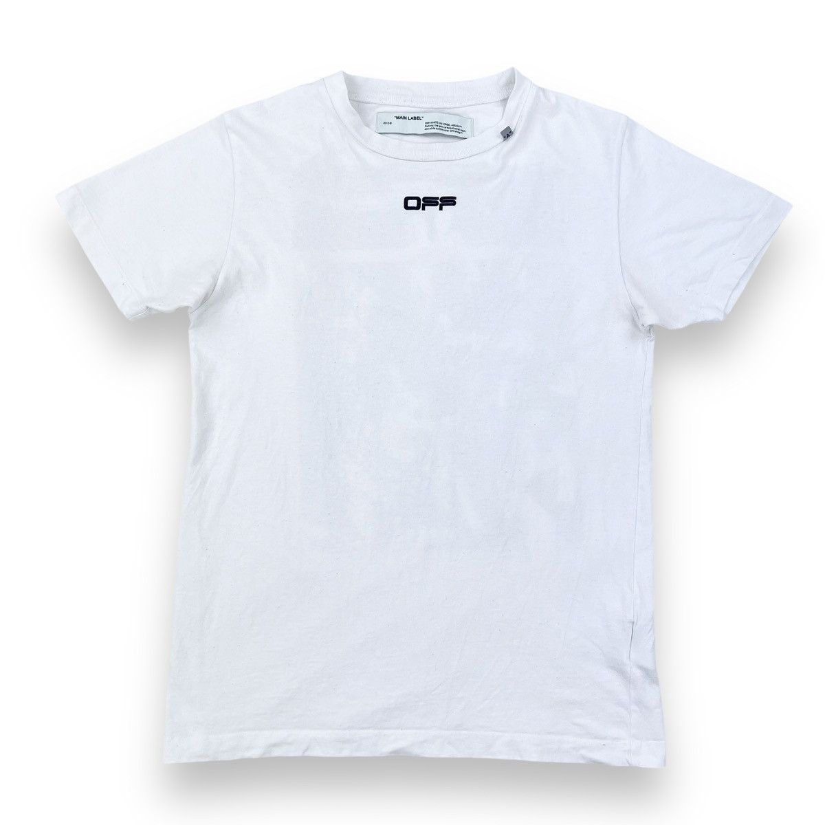 Off-White Off-White Caravaggio Back White T Shirt Size US S / EU 44-46 / 1 - 2 Thumbnail
