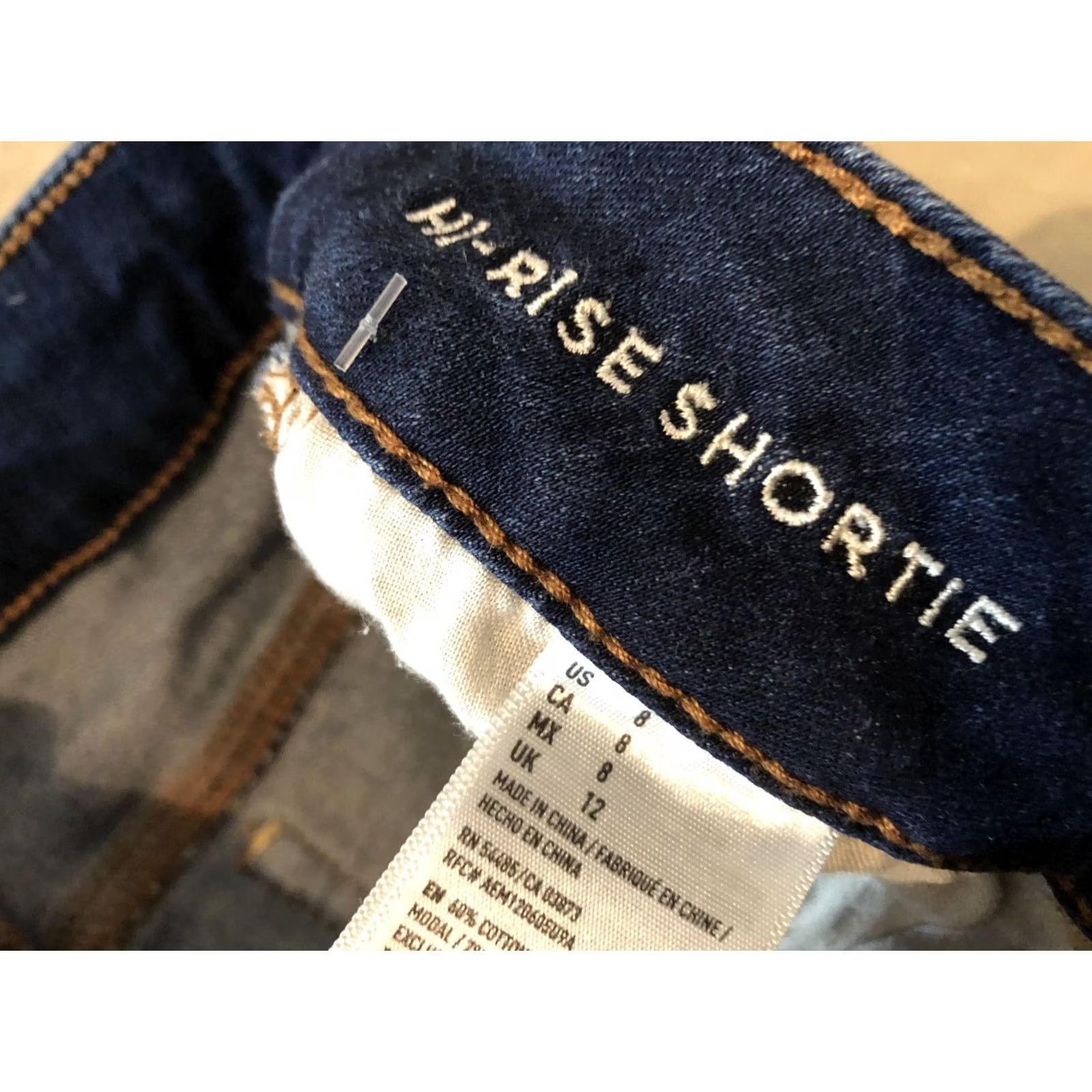 American Eagle Outfitters Womens American Eagle Outfitter Denim Shorts 8 Jean Blue Size 30" / US 8 / IT 44 - 4 Thumbnail