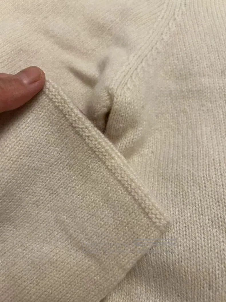 The Elder Statesman Cream White Cashmere Sweater L. Size US L / EU 52-54 / 3 - 5 Thumbnail