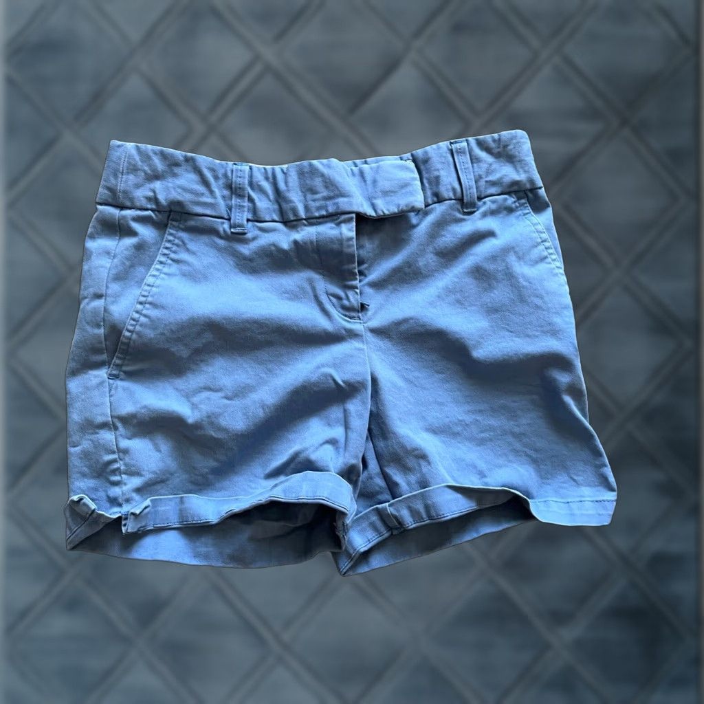 Vintage LOFT Shorts Womens Size 0 Riviera Blue 3.5 Inch Stretch Regular Size 25" / US 0 / IT 36 - 1 Thumbnail