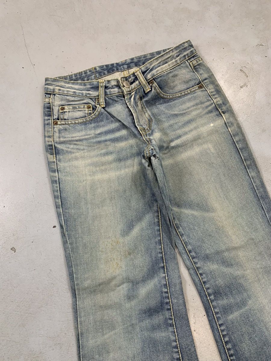 Japanese Brand Vintage womens evisu inspired bootcut denim pants Size 28" / US 6 / IT 42 - 4 Thumbnail
