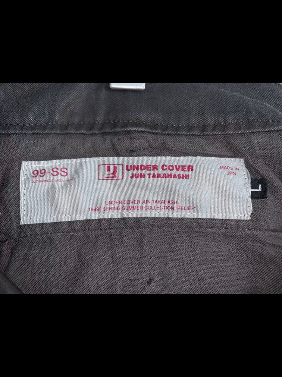 Undercover Sz L Undercover 99SS Relief Vintage Wash Cargo-2508 Size US 32 / EU 48 - 3 Thumbnail