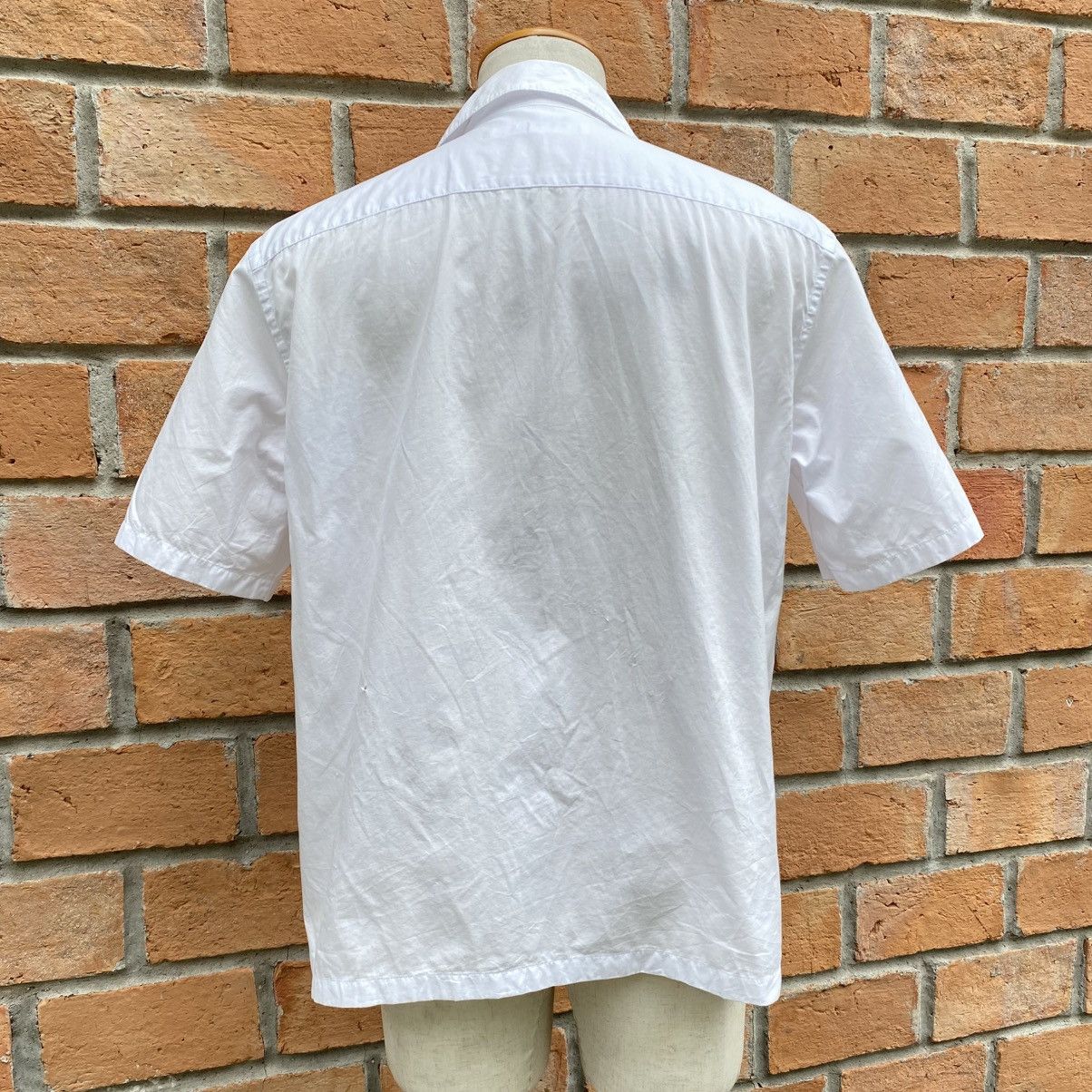 Junya Watanabe JUNYA WATANABE COMNE des GARCONS MAN Zip Pocket White Shirt Size US M / EU 48-50 / 2 - 16 Thumbnail