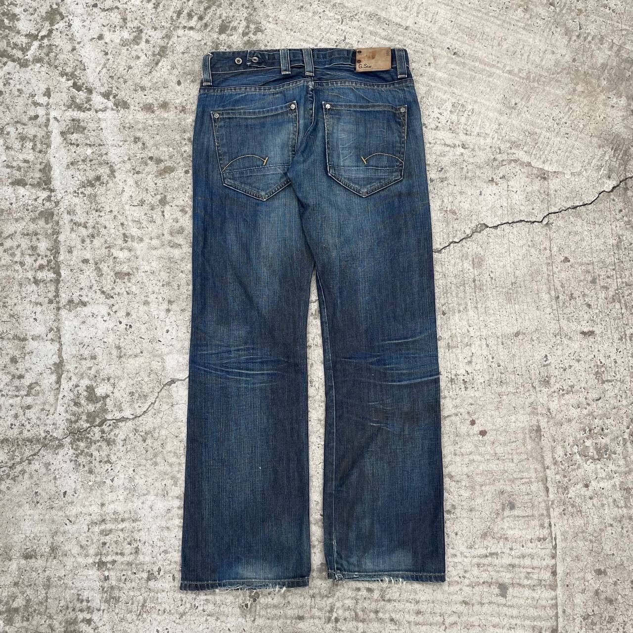 G-Star Vintage G-Star Raw 3301 Jeans Size W34xL32 Y2K 00s Size US 34 / EU 50 - 2 Thumbnail