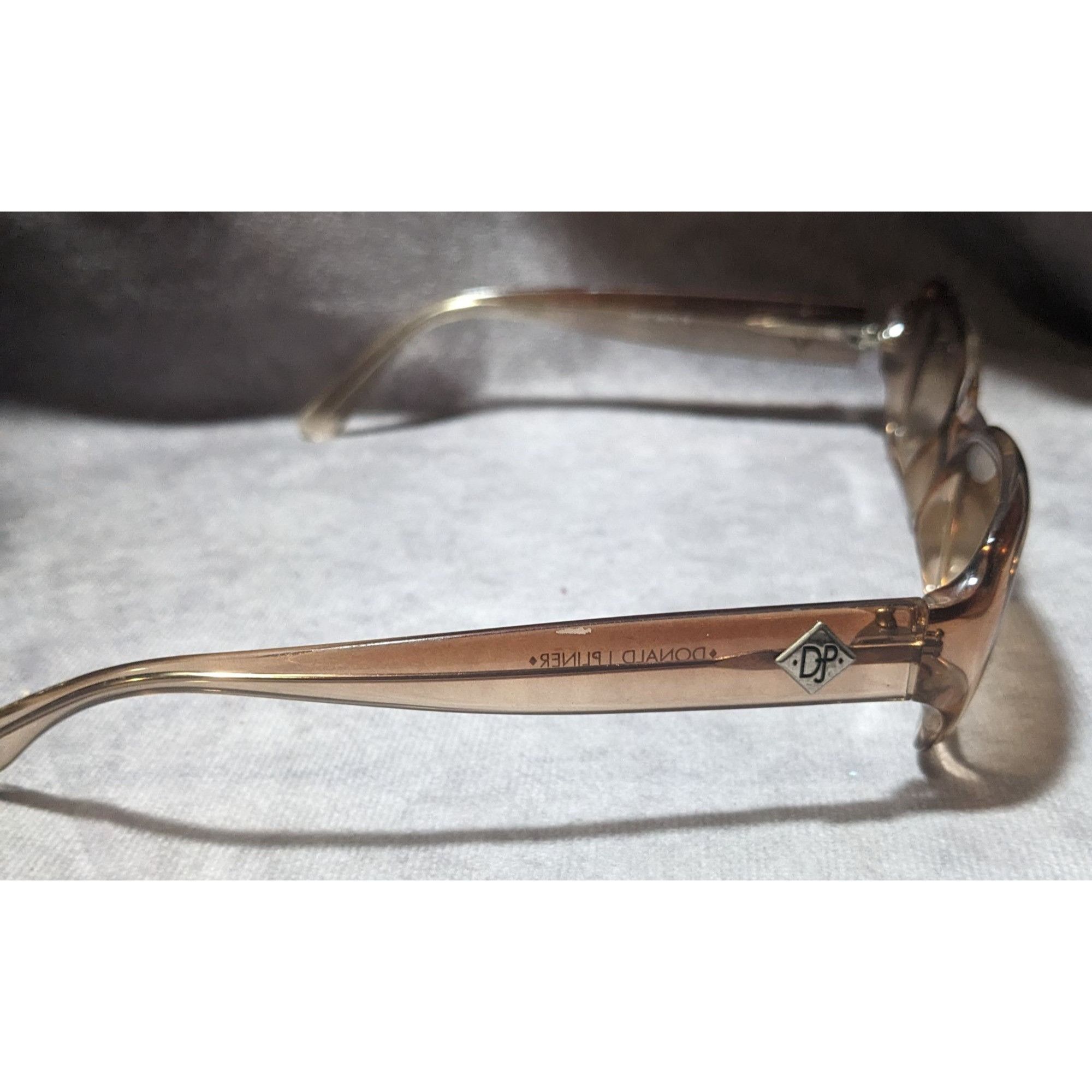 Donald Pliner Vintage Donald J Pilner Translucent Sunglasses Size ONE SIZE - 2 Thumbnail
