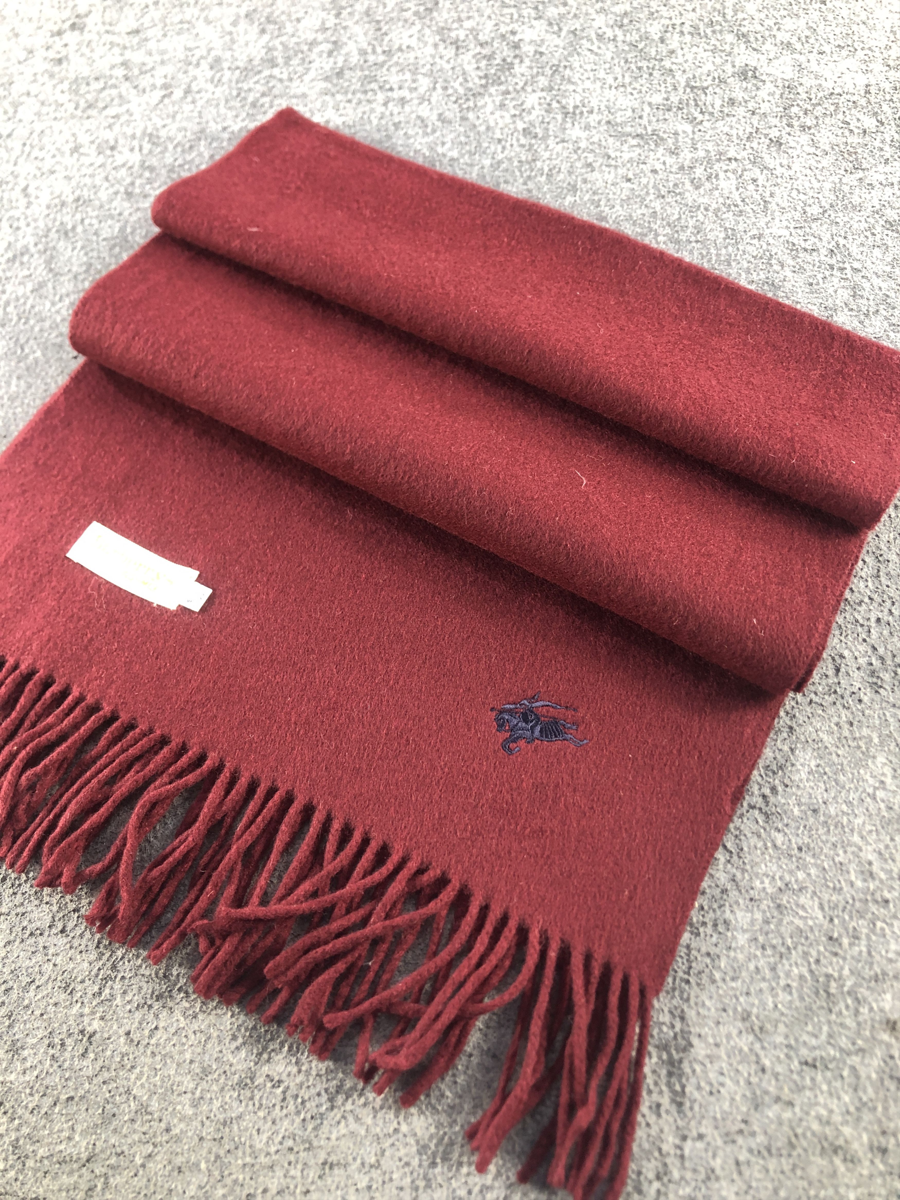 Burberry Burberry Cashmere Scarf / Muffler / Neckwear P874 Size ONE SIZE - 3 Thumbnail
