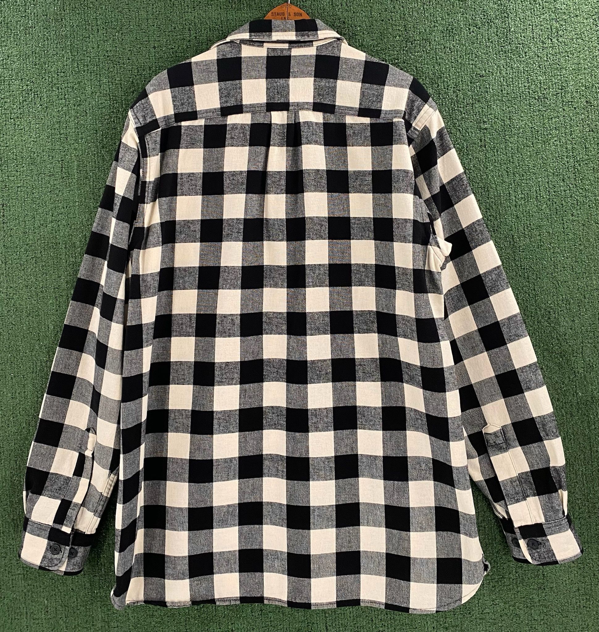 L.L. Bean Y2K LL Bean Chamois Buffalo Plaid Flannel Shirt XL Tall Size US XL / EU 56 / 4 - 4 Thumbnail