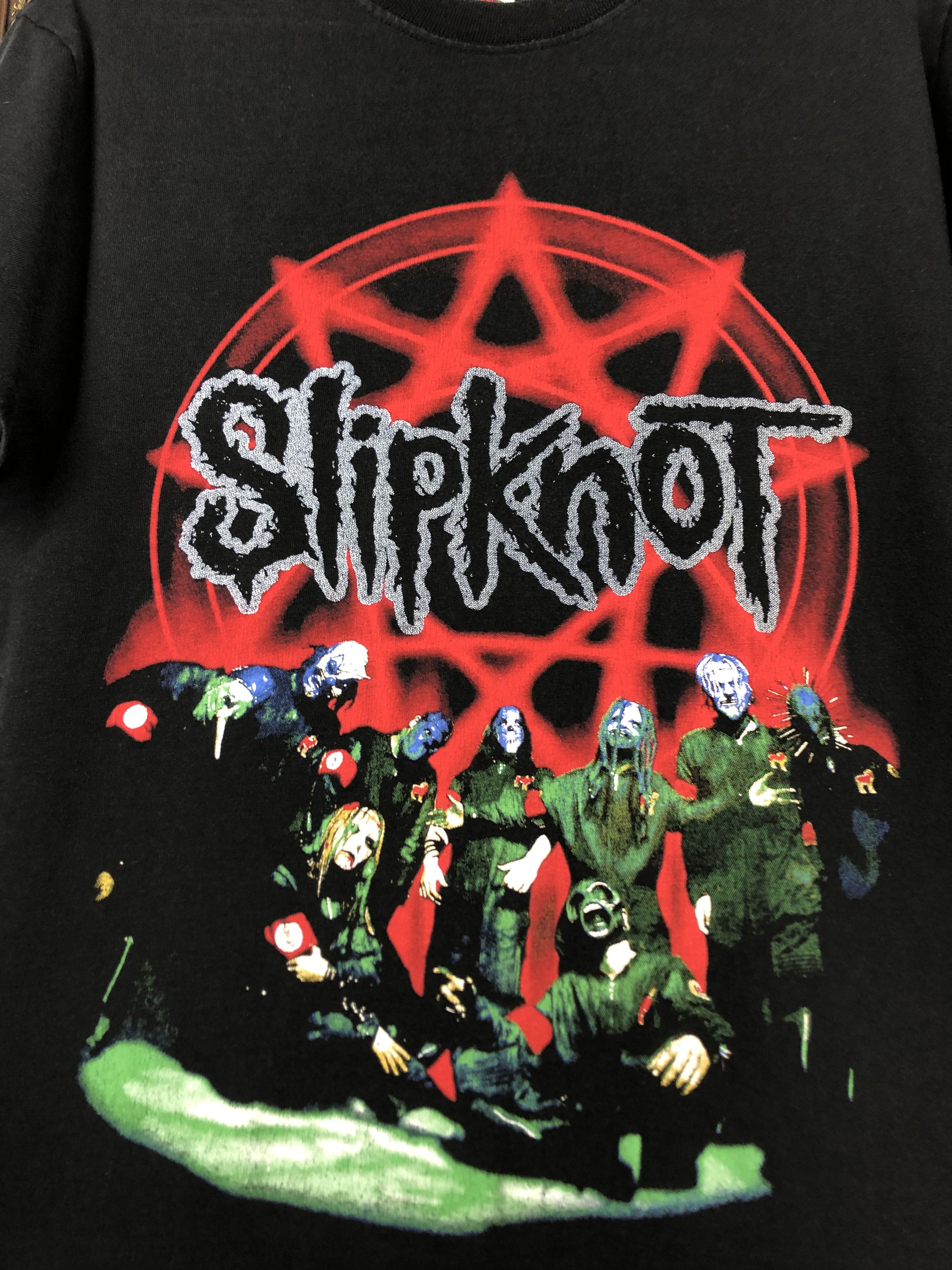 Band Tees Vintage Slipknot Band Rock Tee Over Print Iowa Shirt Black Size US S / EU 44-46 / 1 - 3 Thumbnail