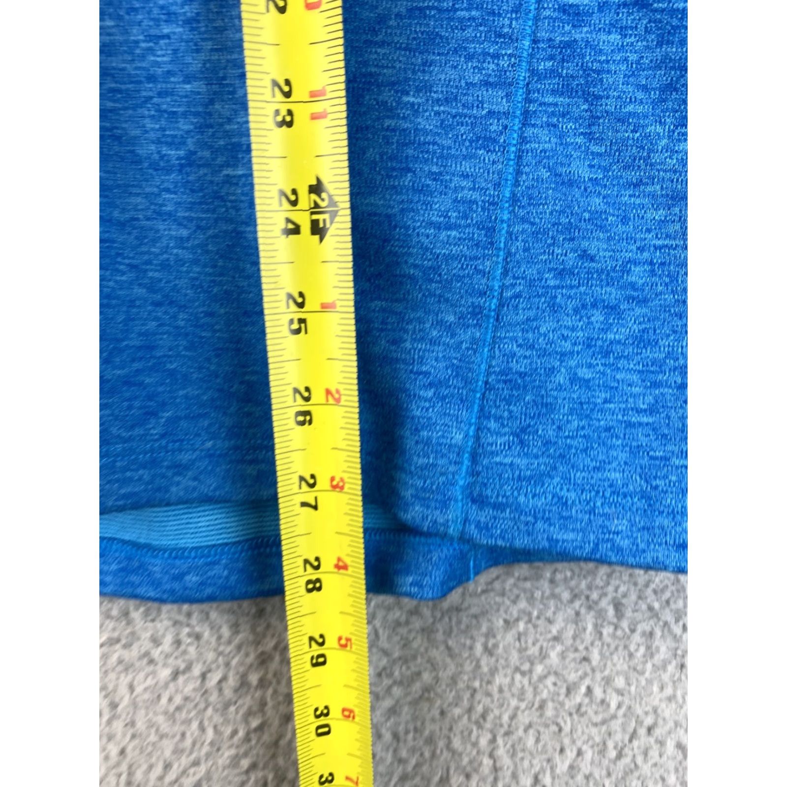 The North Face The North Face 1/4 Zip Sweater Mens M Blue Colorblock Logo Zipper Fleece Long Sleeve Size US M / EU 48-50 / 2 - 7 Thumbnail