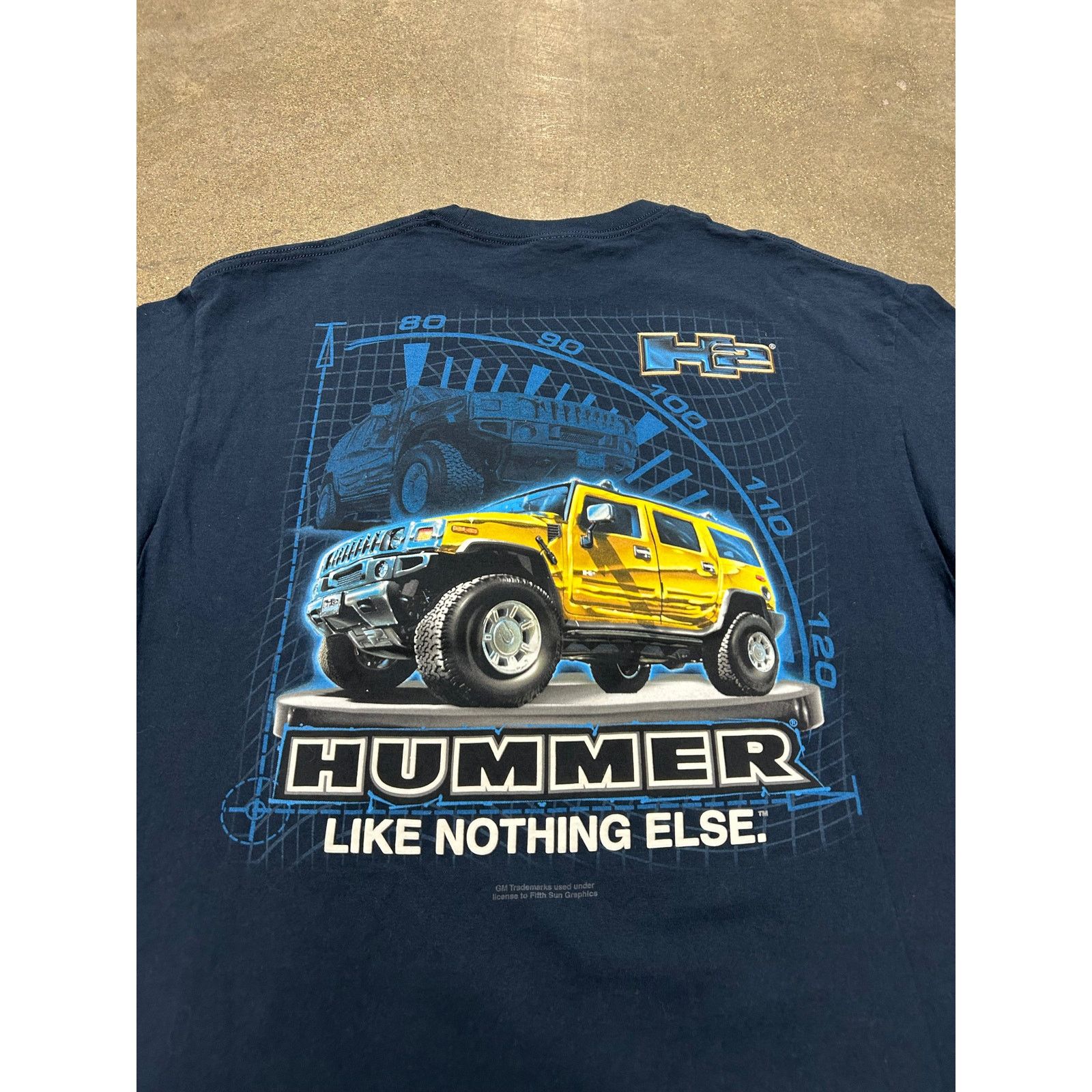 Vintage Vintage Y2K 2002 Hummer H2 T-Shirt size XL Size US XL / EU 56 / 4 - 4 Thumbnail