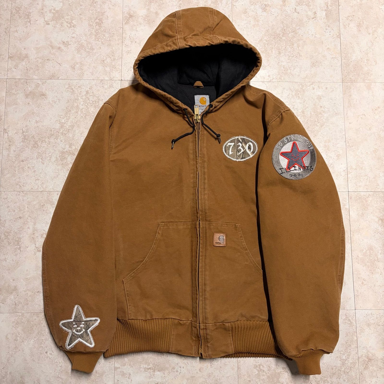 1 of 1 Asspizza 2023 Custom Carhartt J130 Duck Active Jacket