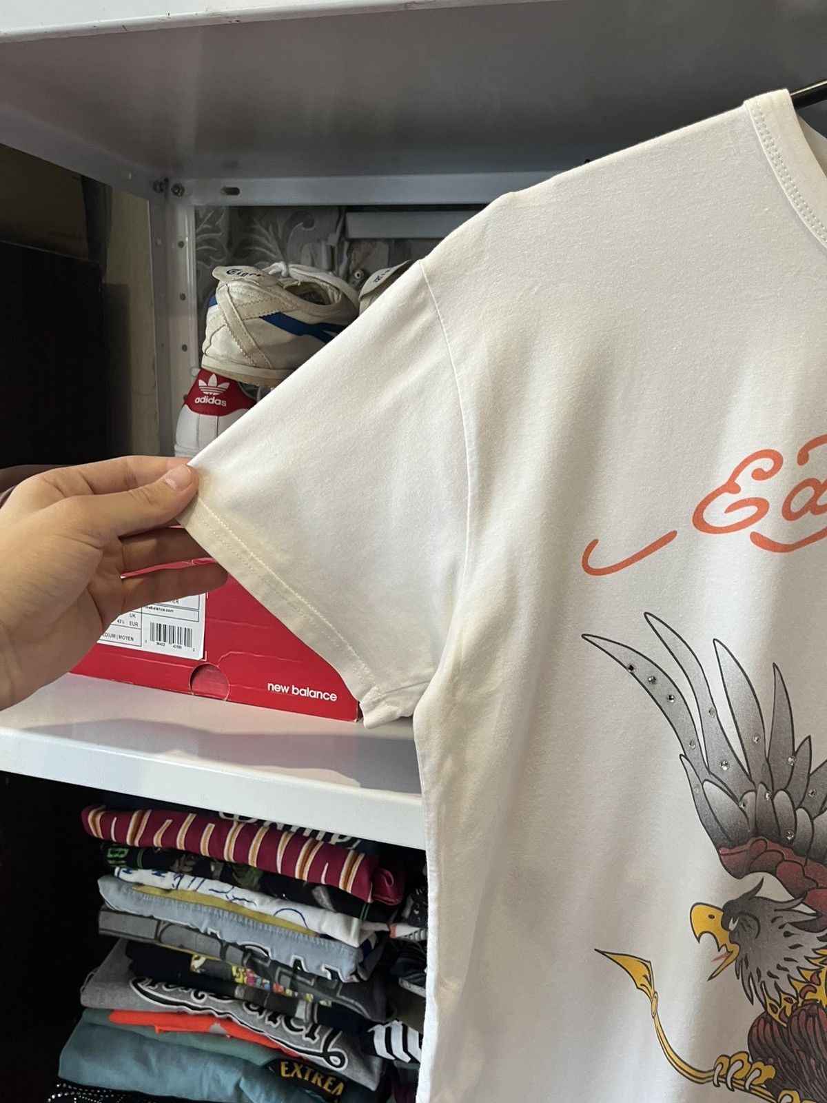 Ed Hardy Ed Hardy T-shirt Streetwear Y2K Vintage Size US XL / EU 56 / 4 - 3 Thumbnail