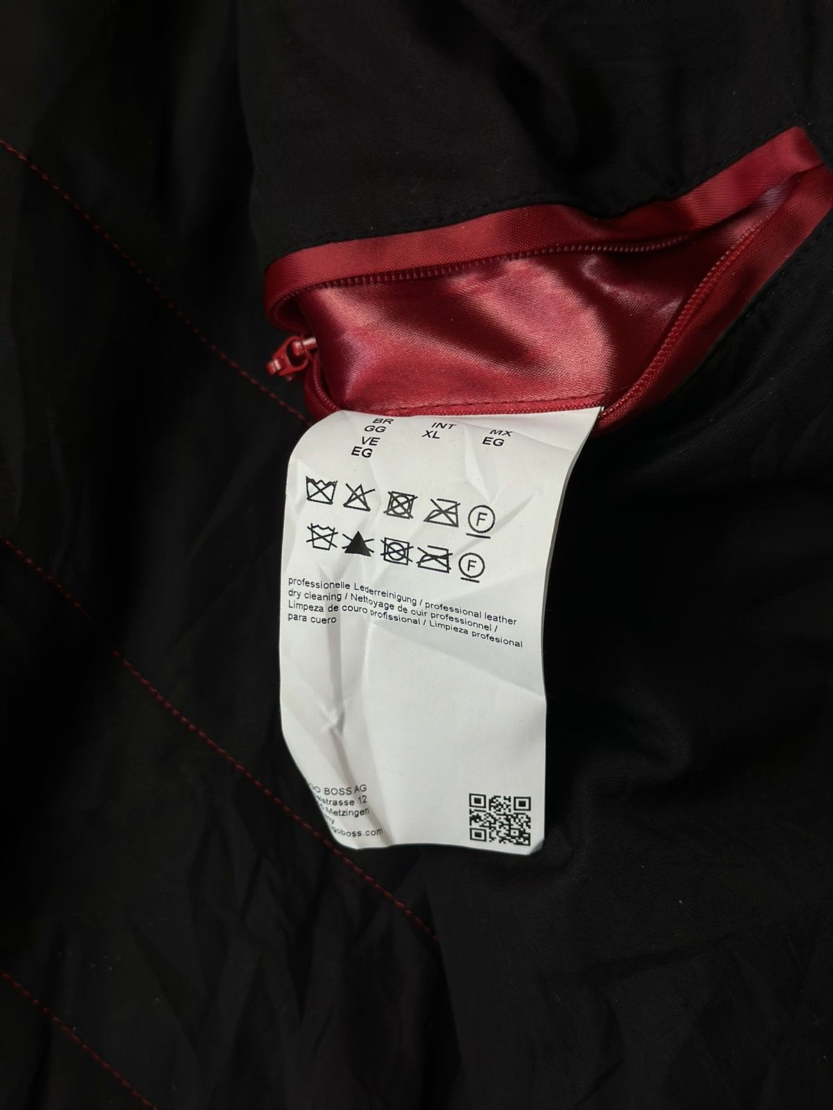 Hugo Boss Hugo Boss Red Tag Aviator Leather Jacket Size US XL / EU 56 / 4 - 11 Thumbnail