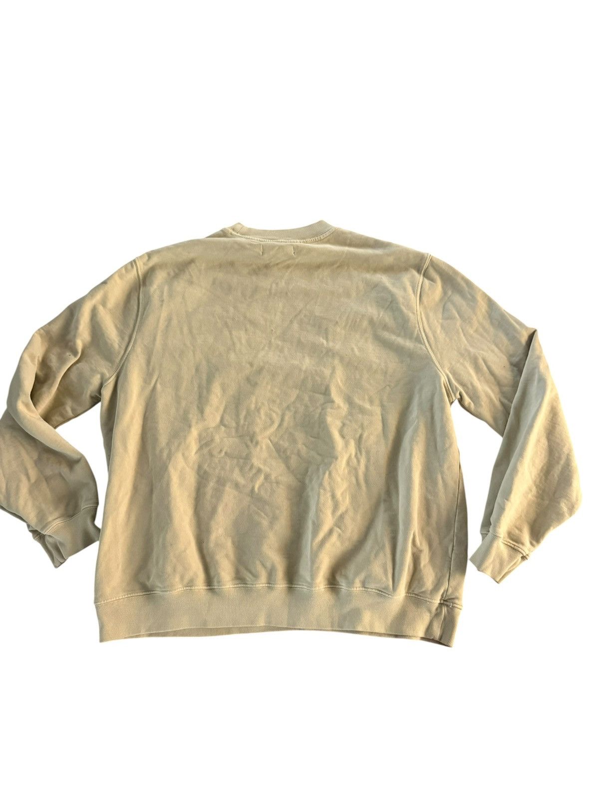 Allsaints AllSaints Crew Sweatshirt Mens Xl Sand Beige Pullover Size US XL / EU 56 / 4 - 6 Thumbnail