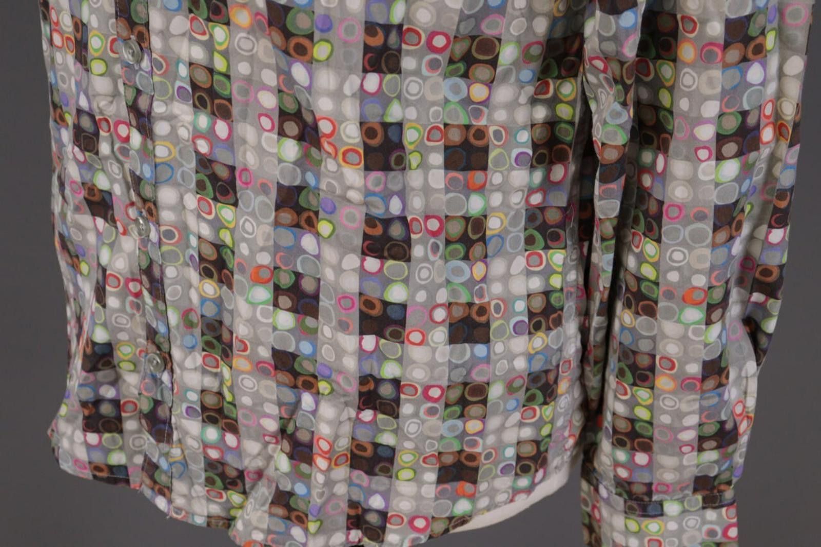 Desigual Desigual Regular Fit Multicolor Printet Shirt Sz L Size US L / EU 52-54 / 3 - 10 Thumbnail