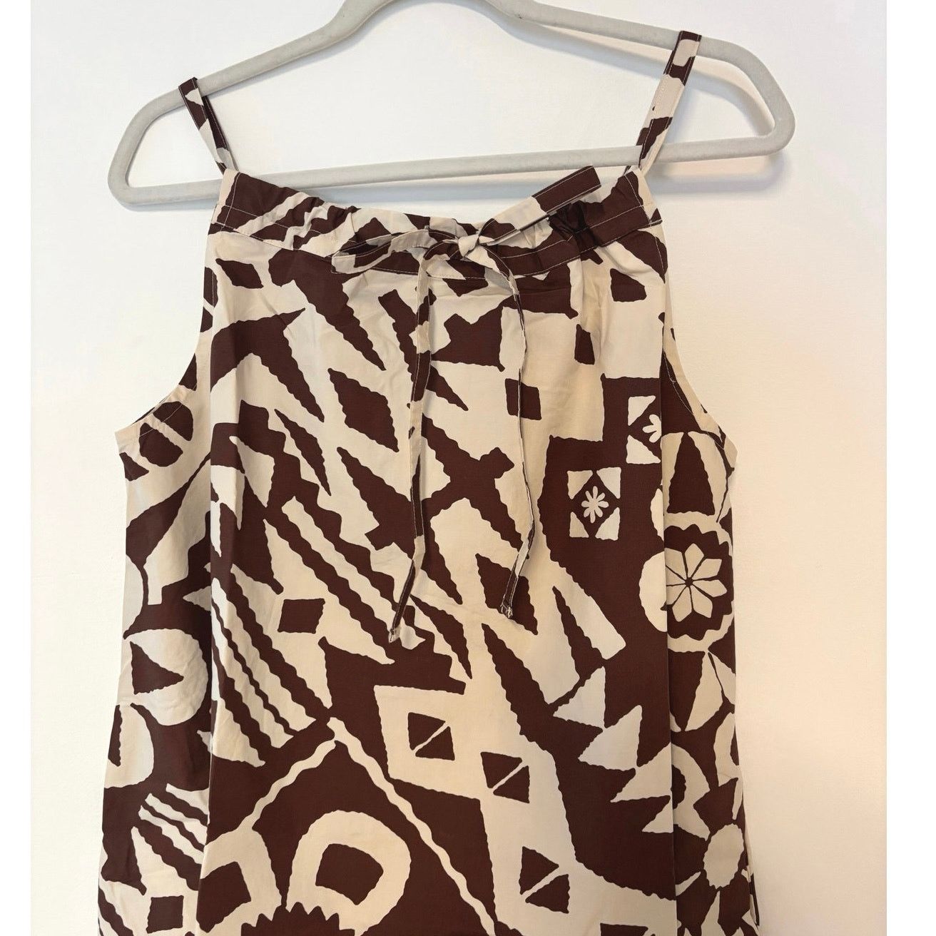 Bdg NWT BDG Eva Tie-Front Ruched Strap Trapeze Mini Dress Size M Size M / US 6-8 / IT 42-44 - 5 Thumbnail