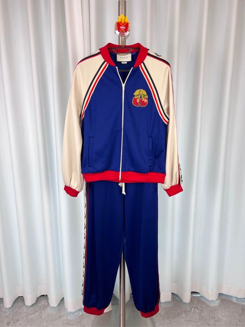 Gucci Gucci Cherry string label jacket 2504-Nextarrow Size US S / EU 44-46 / 1 - 7 Thumbnail