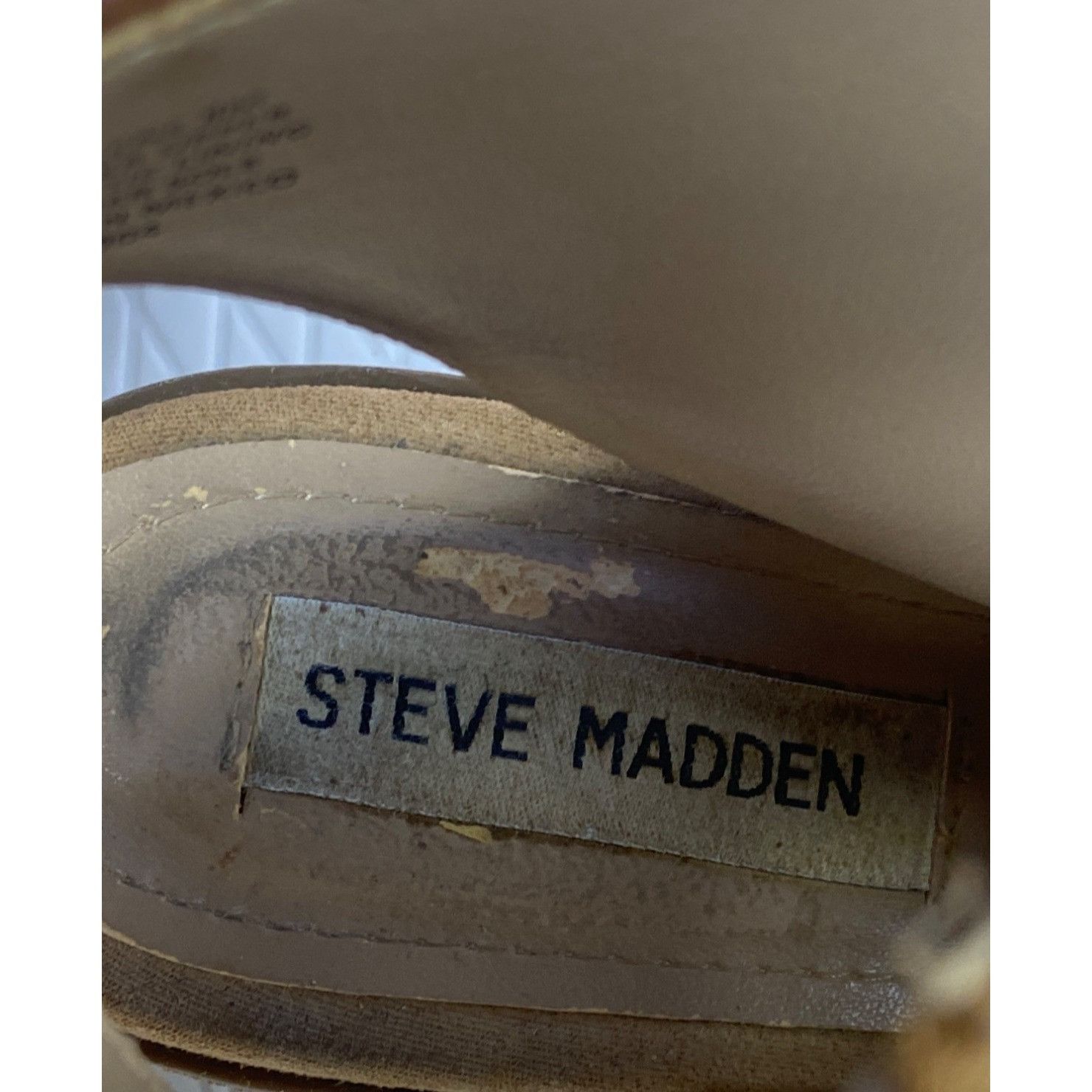 Steve Madden Steve Madden Adelene Women's 8M Brown Suede Leather Side Zip Size US 8 / IT 38 - 8 Thumbnail