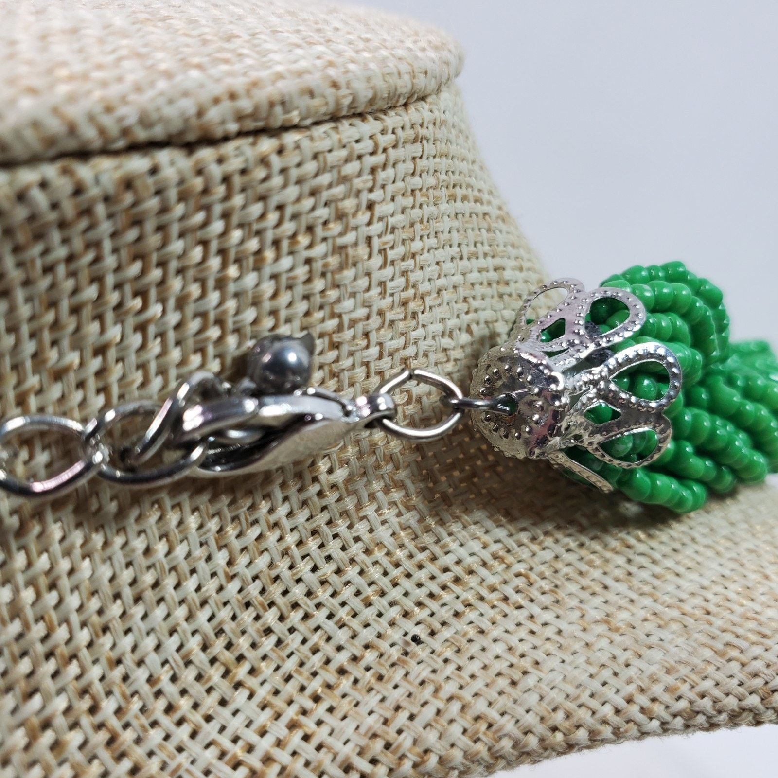 The Unbranded Brand Casual Career Seed Bead Multi Strand Necklace 20 Inch Green Size ONE SIZE - 4 Thumbnail