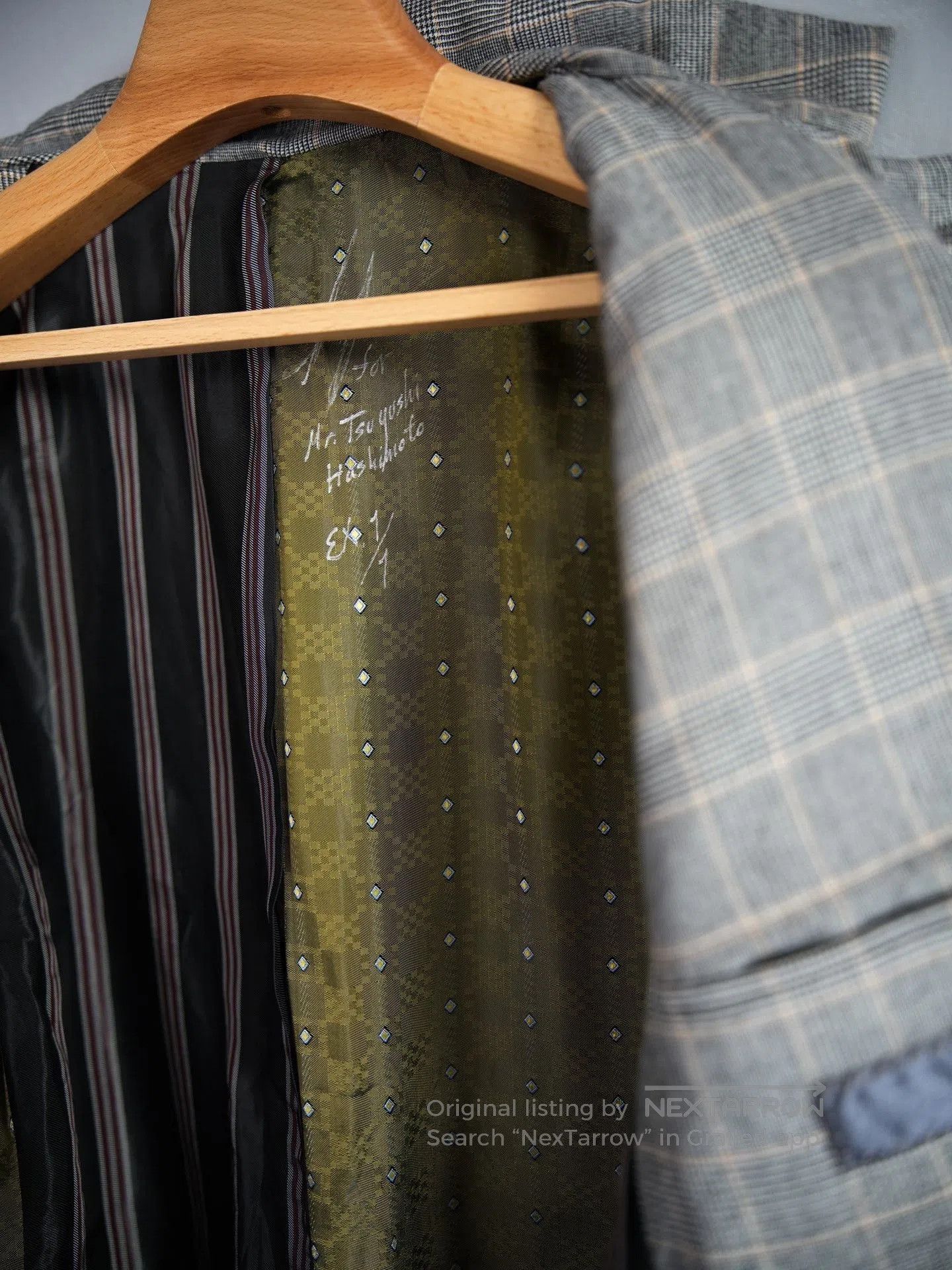Geoffrey B. Small Geoffrey B.Small 3B Notch Lapel Plaid Jacket. Size US M / EU 48-50 / 2 - 6 Thumbnail