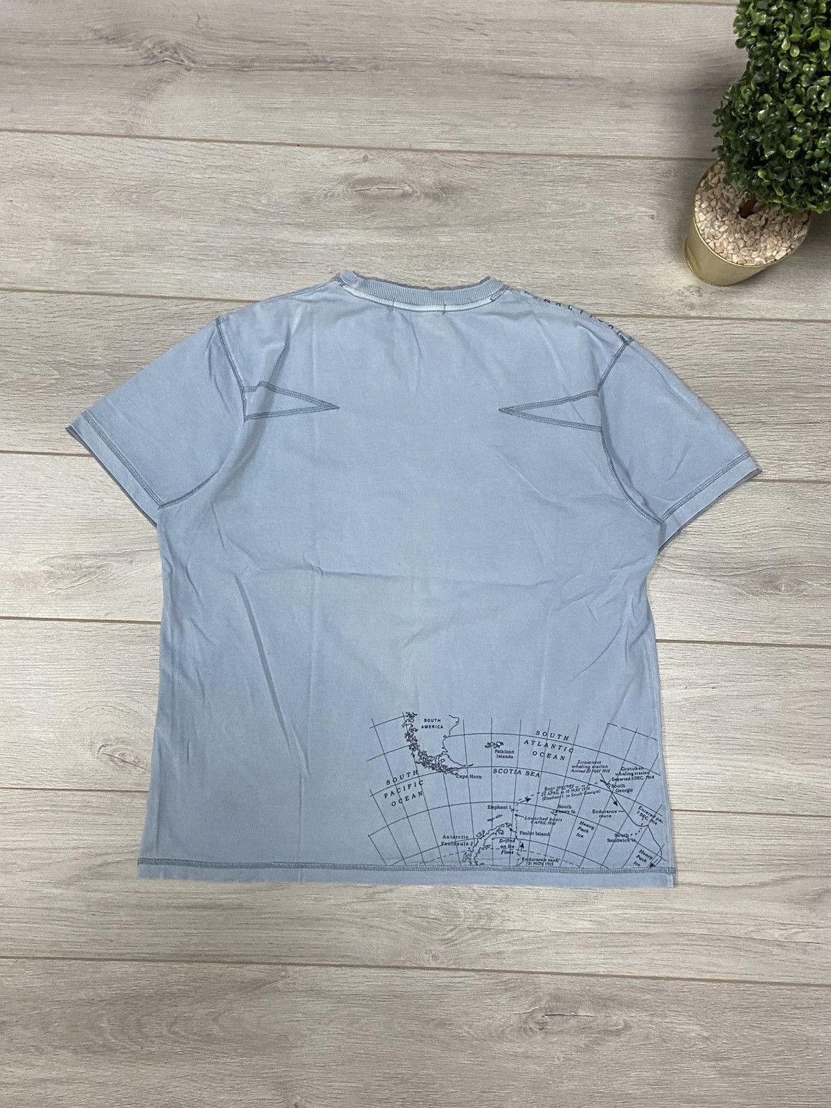 Nigel Cabourn Nigel Cabourn vintage map 🗺️ t-shirt Size US XL / EU 56 / 4 - 4 Thumbnail
