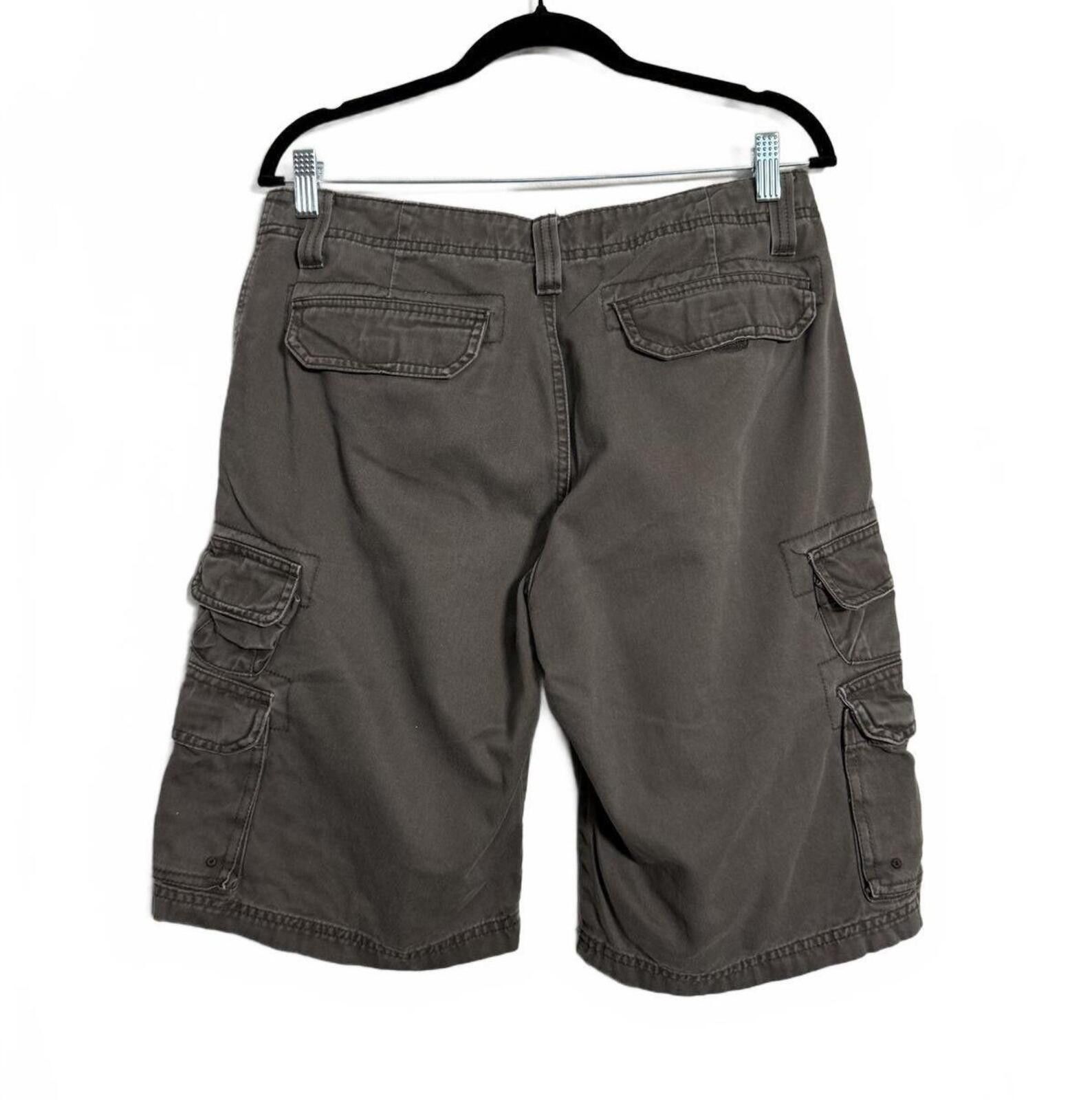 Lee Grunge Lee Dungarees Men's Cargo Shorts Brown size 30 Size US 30 / EU 46 - 2 Thumbnail