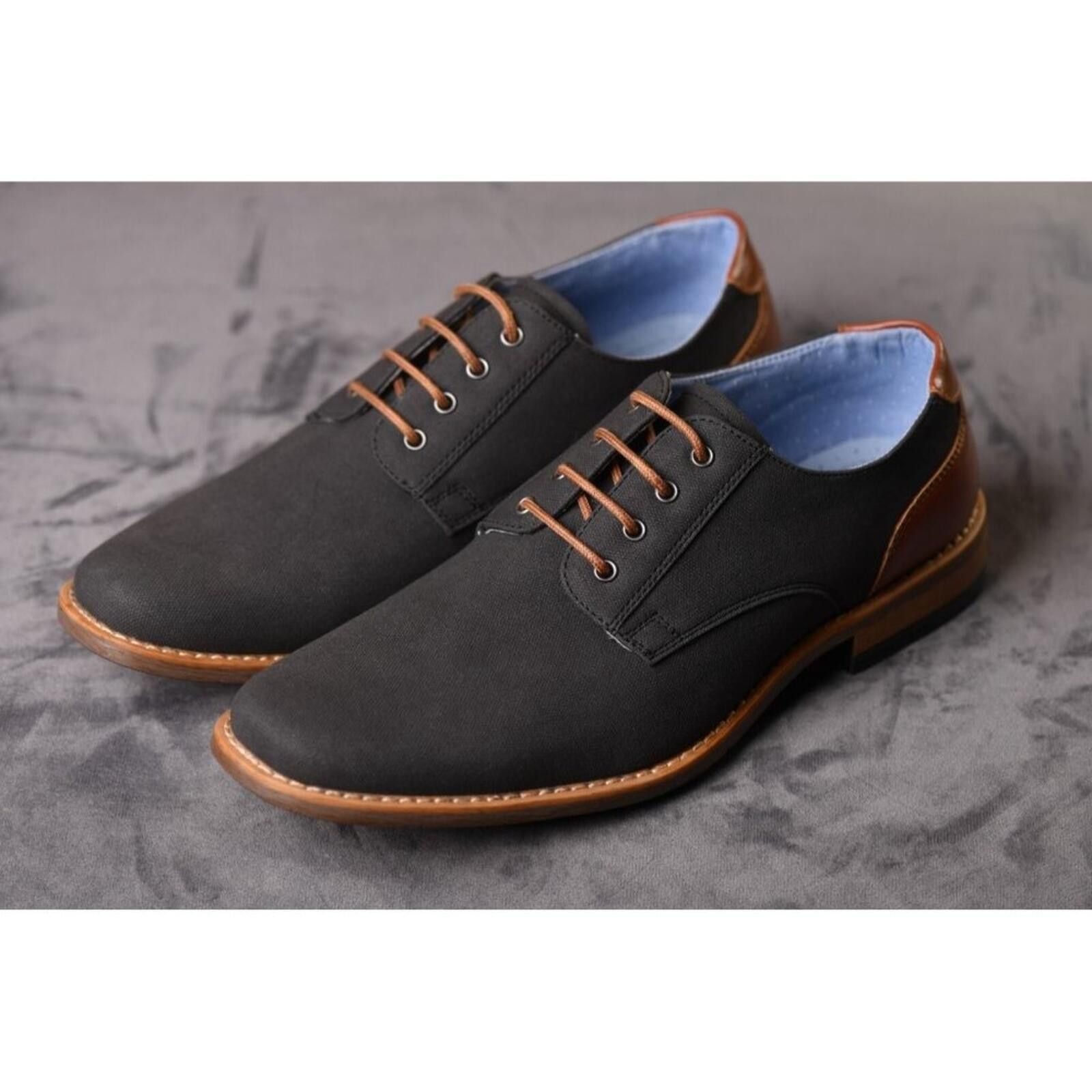 Perry Ellis Perry Ellis Portfolio Ultra Foam Winston | Grey/Leather Size US 7.5 / EU 40-41 - 2 Thumbnail