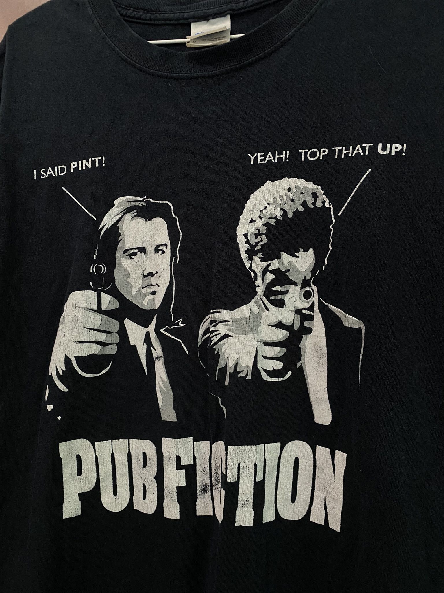 Vintage Vintage Pulp Fiction Parody Humor Streetwear Size US L / EU 52-54 / 3 - 2 Thumbnail