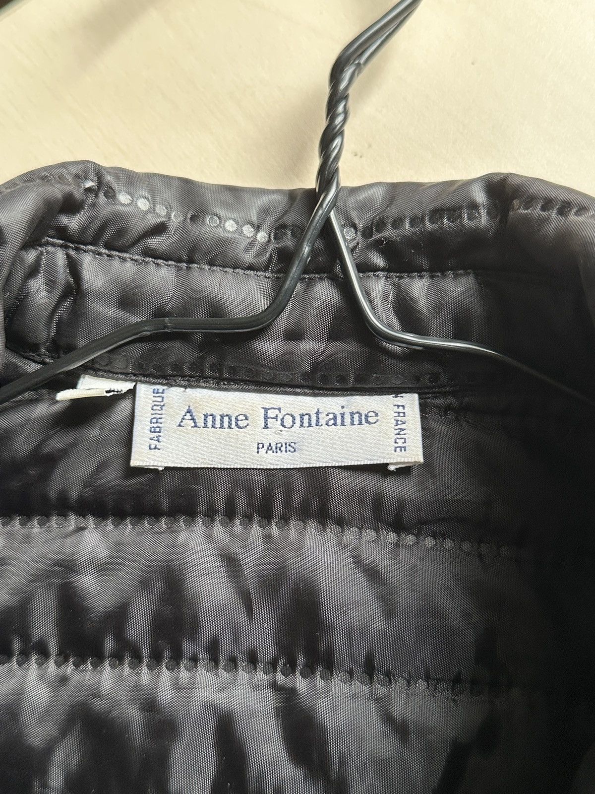 ANNE FONTAINE Luxury Vintage Skinny Silhouette Quilted Jacket Size XS / US 0-2 / IT 36-38 - 8 Thumbnail