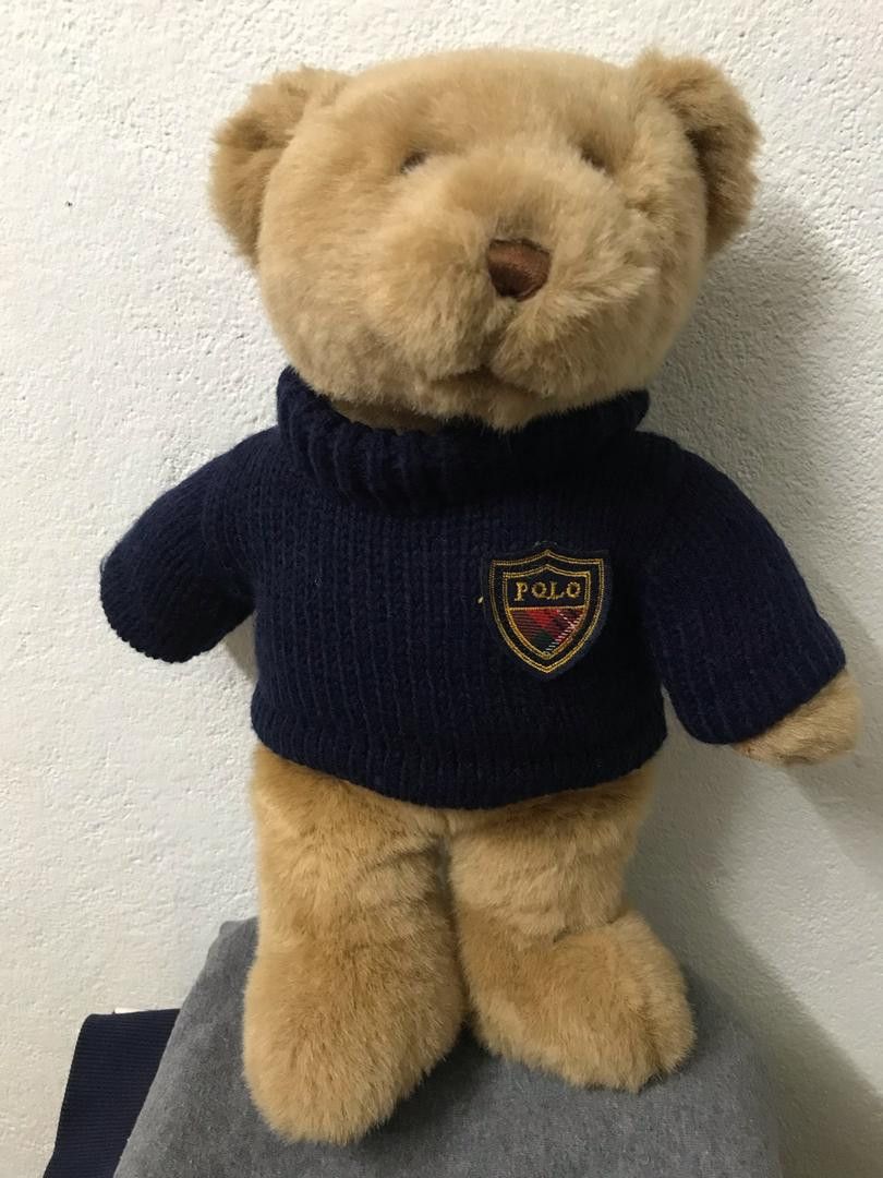 Polo Ralph Lauren POLO RALPH LAUREN 2008 STUFFED ANIMAL PLUSH THE BEAR VINTAGE Size ONE SIZE - 4 Thumbnail