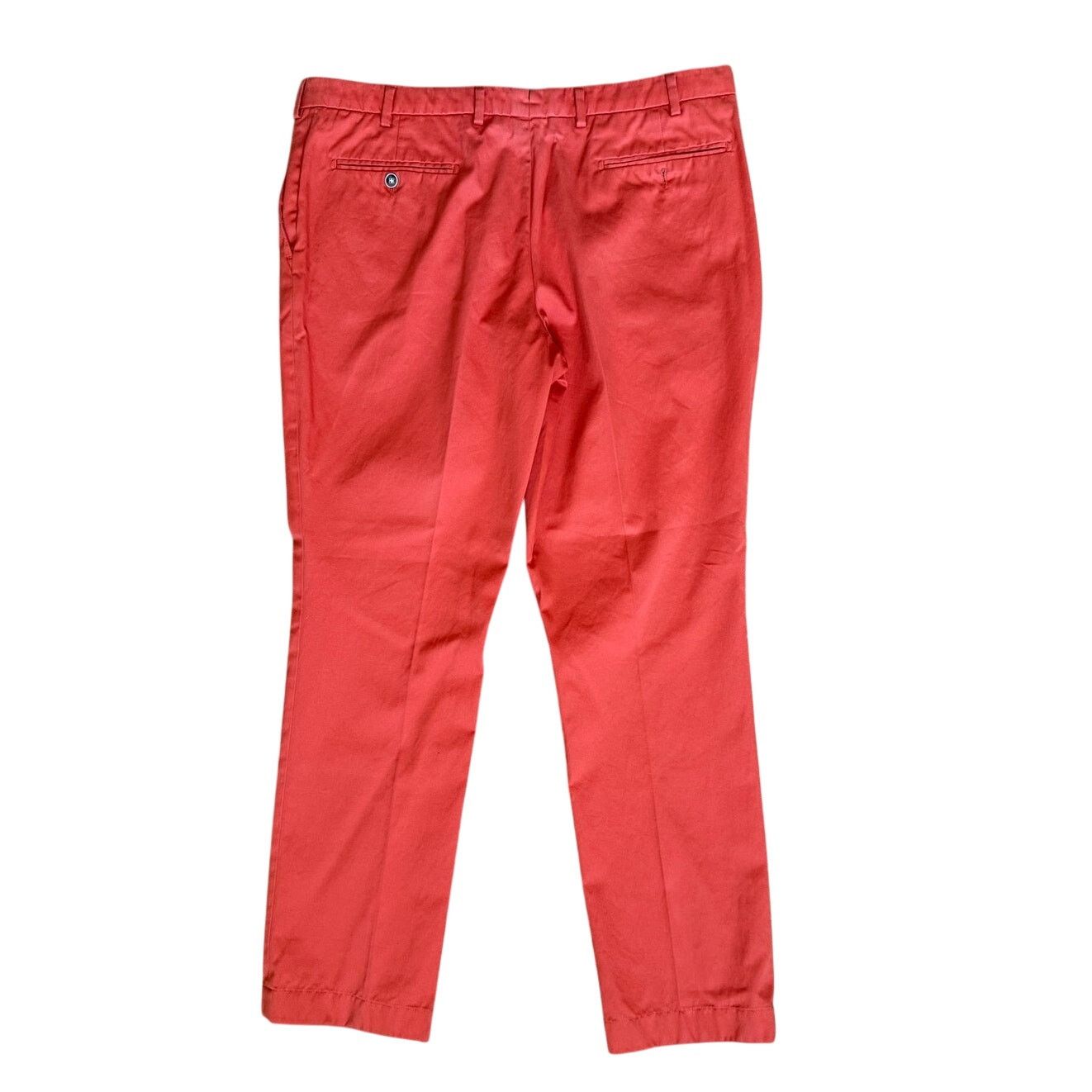 Simon Carter Simon Carter Orange Cotton Chinos Pants Size 38 Size US 38 / EU 54 - 2 Thumbnail
