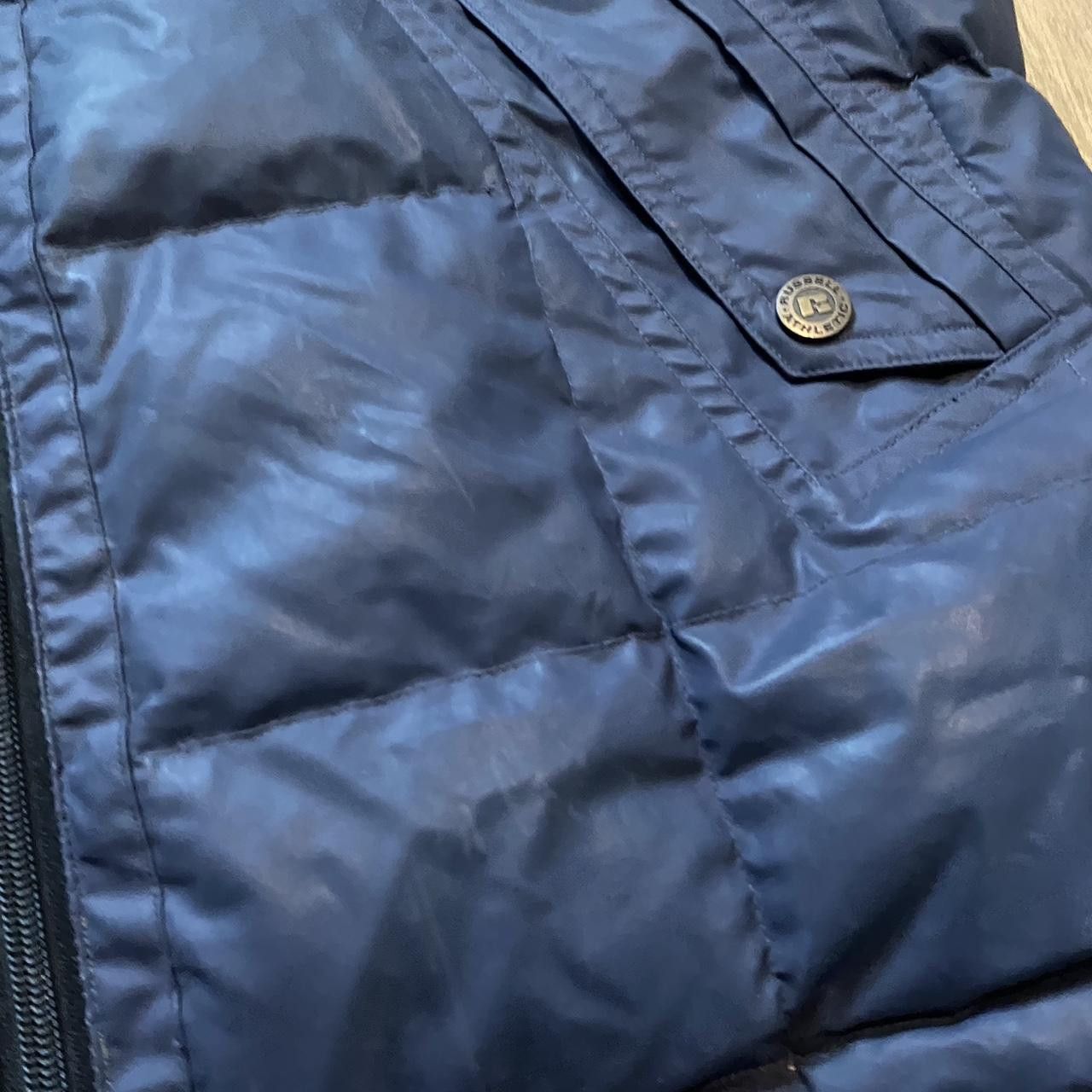 Russell Athletic Navy and yellow Russell Athletic puffer vest Vintage Size US S / EU 44-46 / 1 - 4 Thumbnail
