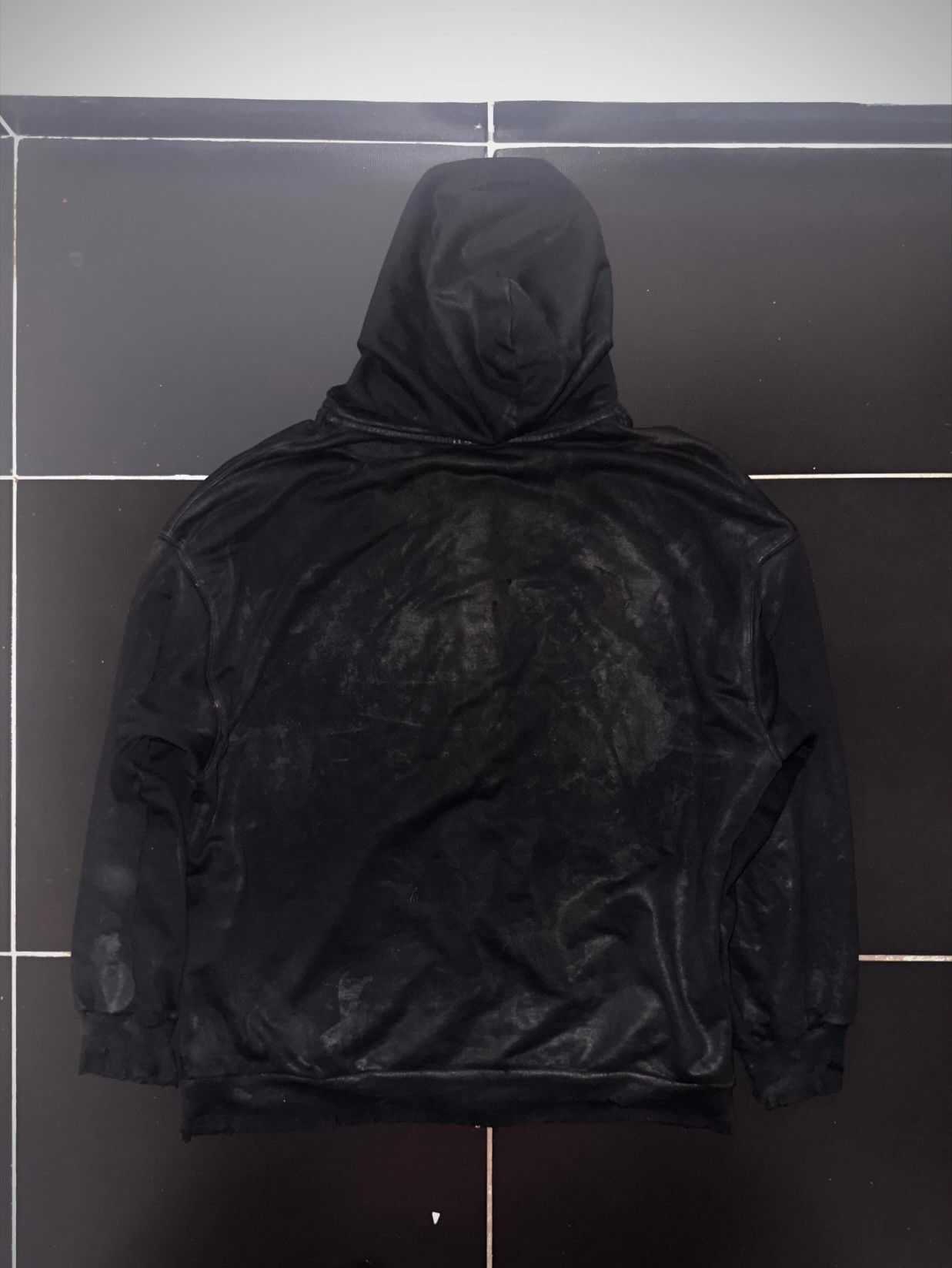 Balenciaga Mud Show Summer 2023 thrashed zip up hoodie Size US S / EU 44-46 / 1 - 3 Thumbnail