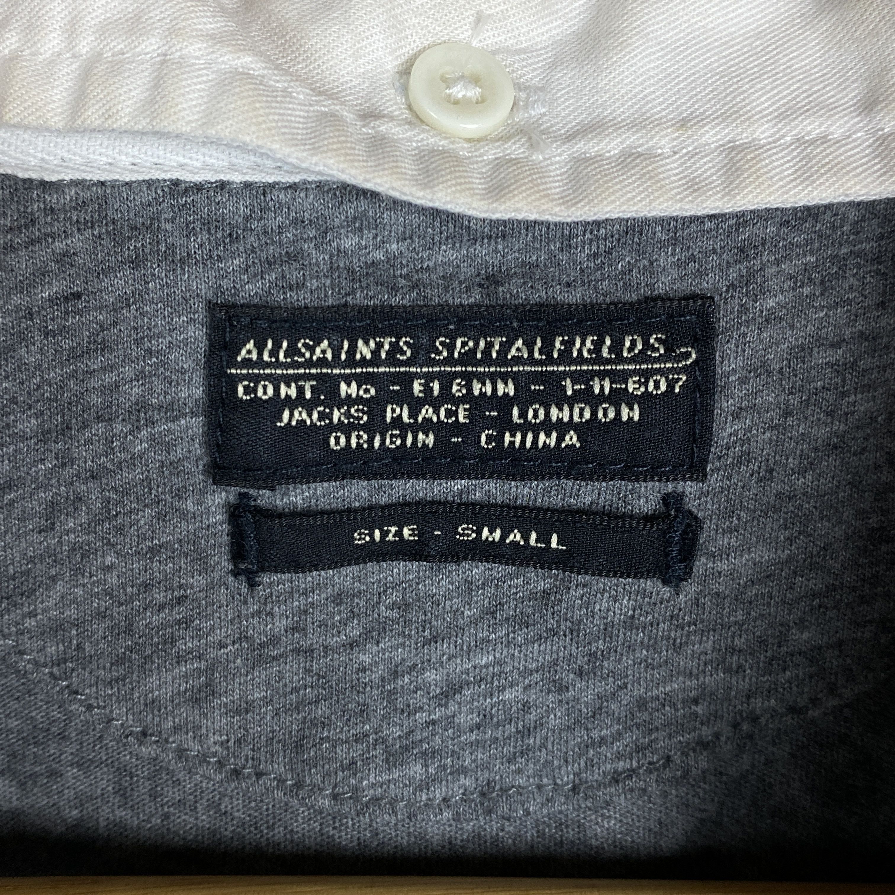 Allsaints Allsaints Vintage Polo Shirt Men's Size S Size US S / EU 44-46 / 1 - 4 Thumbnail