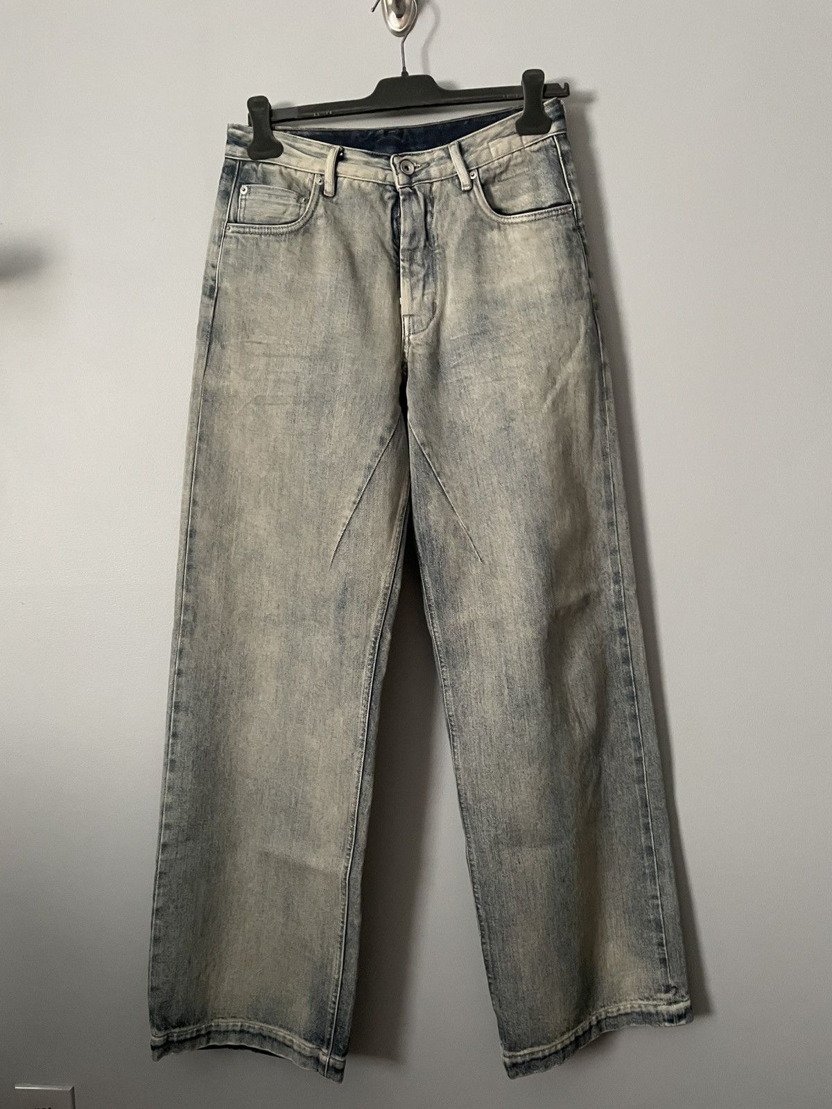 Rick Owens Drkshdw Rick Owens DRKSHDW Sky Denim Size 28 Size US 28 / EU 44 - 1 Thumbnail