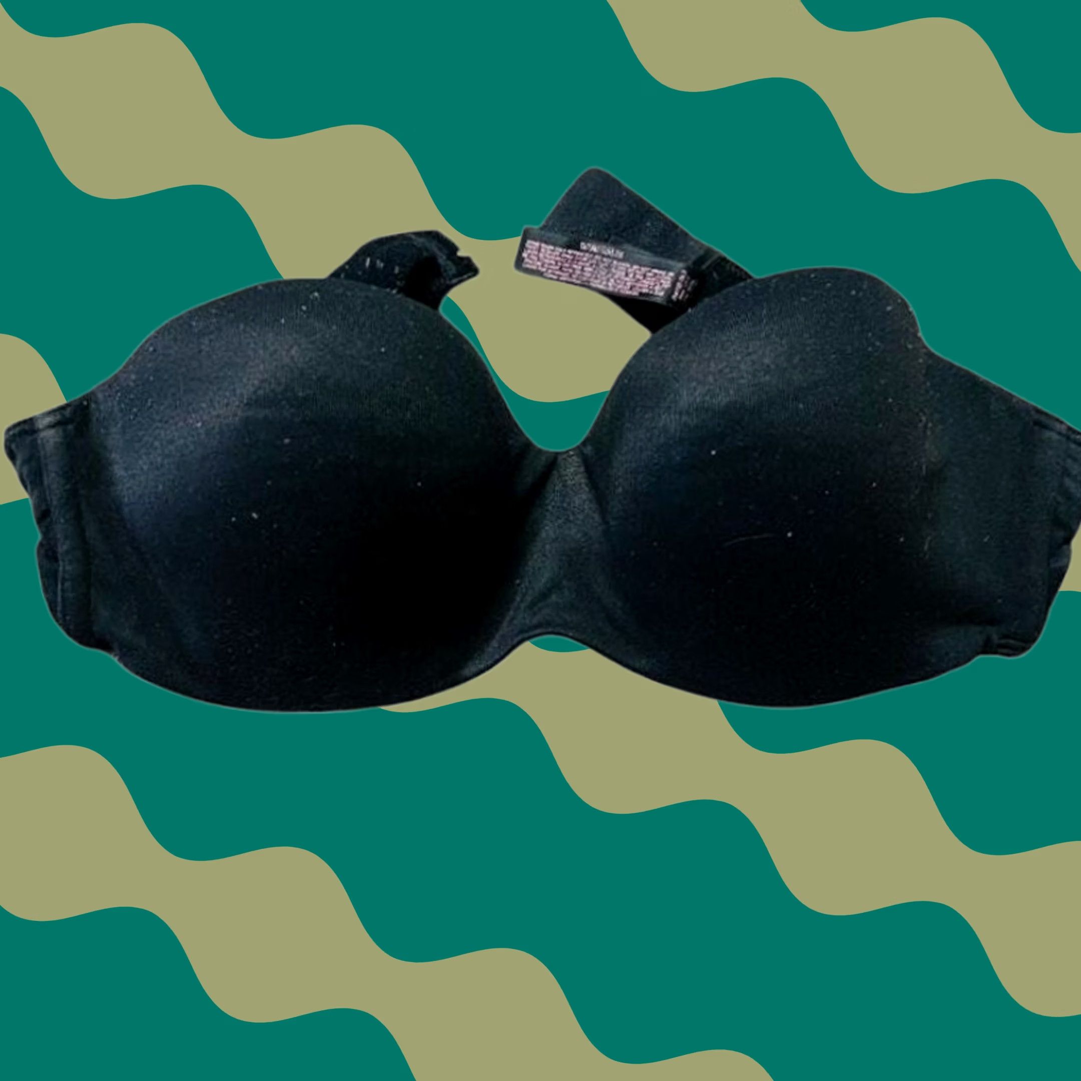 Victoria's Secret VINTAGE Victoria's Secret Black Strapless Bra 34C Womens Push Up Sice 34C Size ONE SIZE - 1 Thumbnail