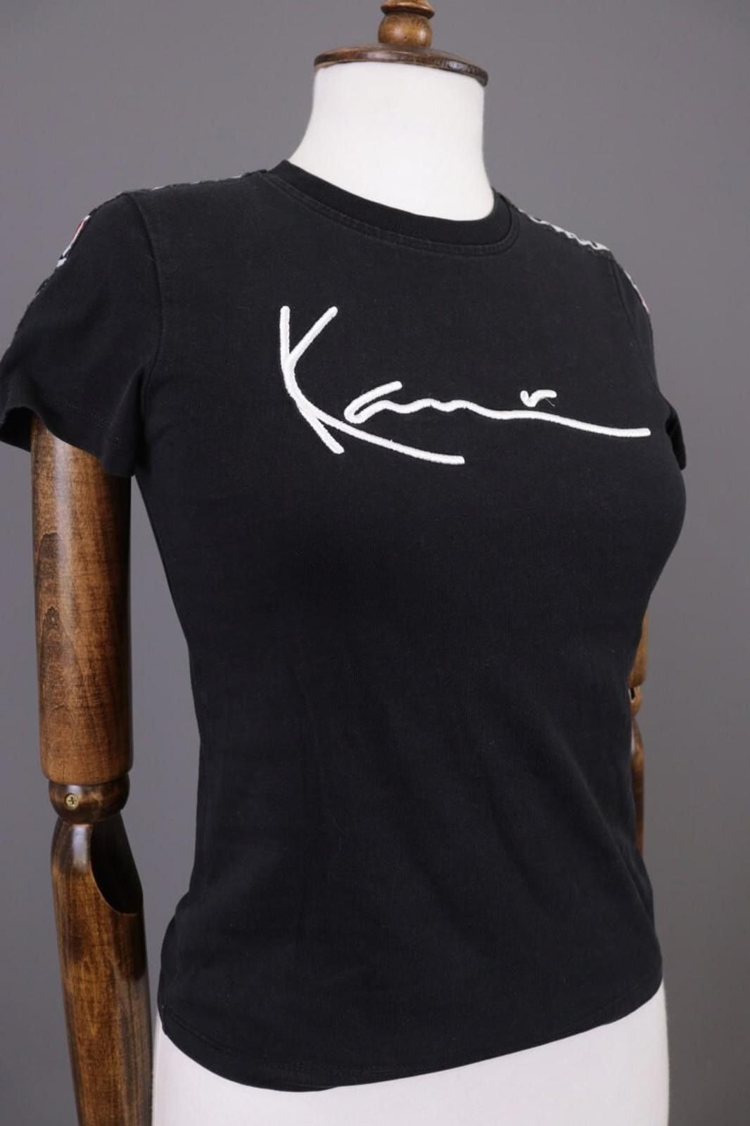 Karl Kani Karl Kani Black Big Logo Sleeve Logo T-Shirt Size S Size S / US 4 / IT 40 - 4 Thumbnail