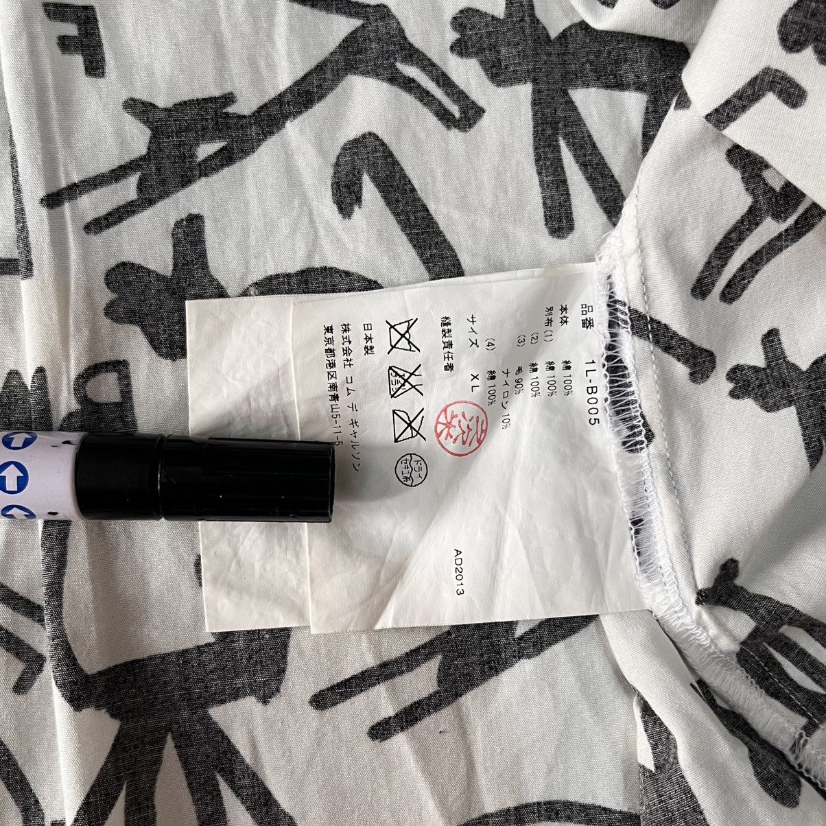Comme des Garcons Black Comme des Garçons cut & saw shirt corduroy/nylon/linen Size US XL / EU 56 / 4 - 10 Thumbnail