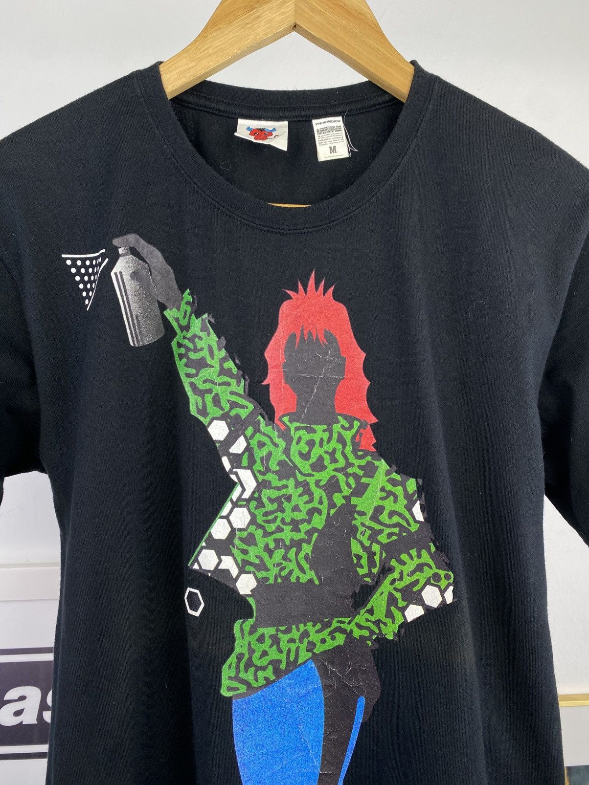 PHENOMENON 2018 Phenomenon “Dancing woman” Balck Tshirt Size US M / EU 48-50 / 2 - 2 Thumbnail
