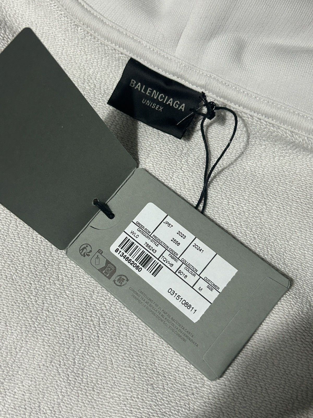 Balenciaga Balenciaga Business English Zip Up Hoodie Size US M / EU 48-50 / 2 - 4 Thumbnail