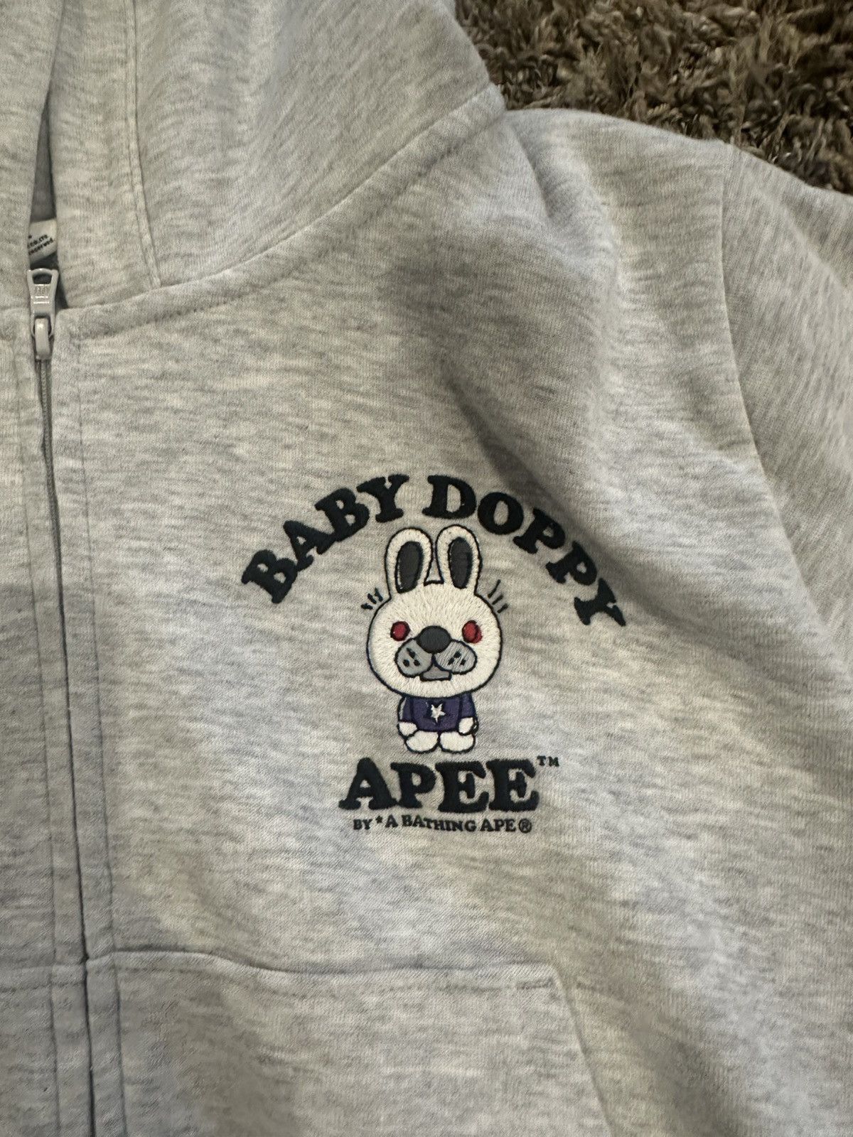 Bape BAPE “Baby Doppy” Zip Up Hoodie Size XS / US 0-2 / IT 36-38 - 2 Thumbnail