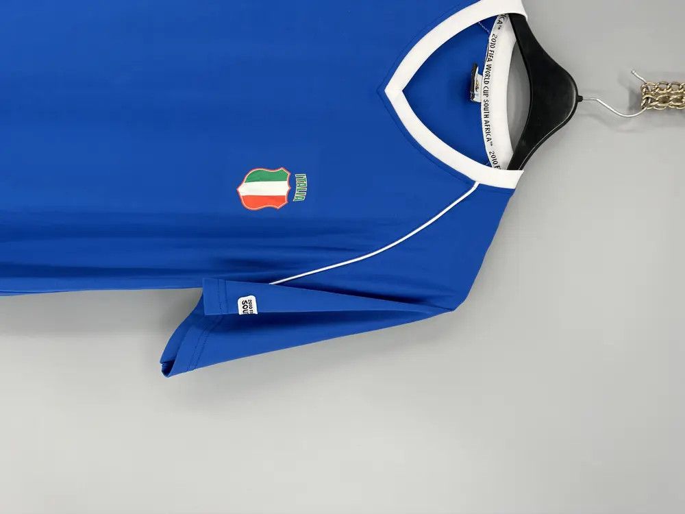 Vintage South Africa Fifa World Cup Soccer Tee 2010 ITALIA Size US XL / EU 56 / 4 - 4 Thumbnail
